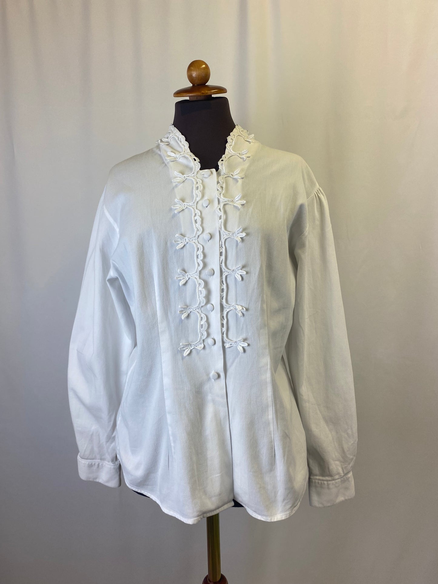 Camicia bianca in cotone - TG. 42/44