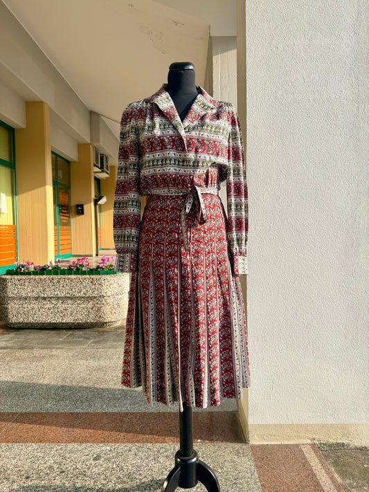 Abito anni ‘70 in seta - TG. 40