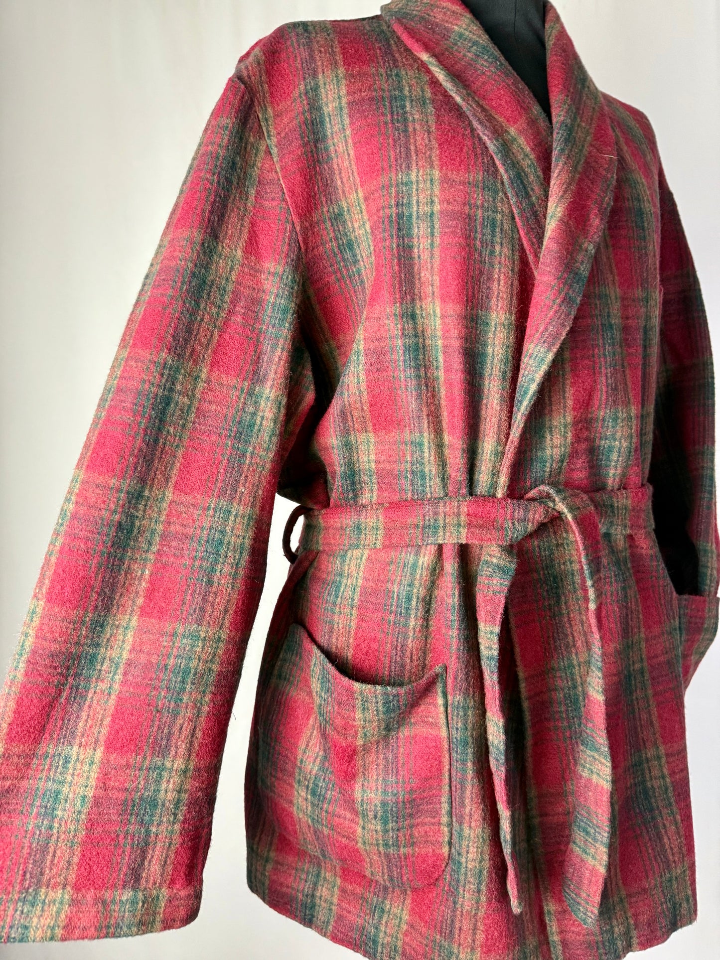 Giacca da camera tartan tg. XL-XXL