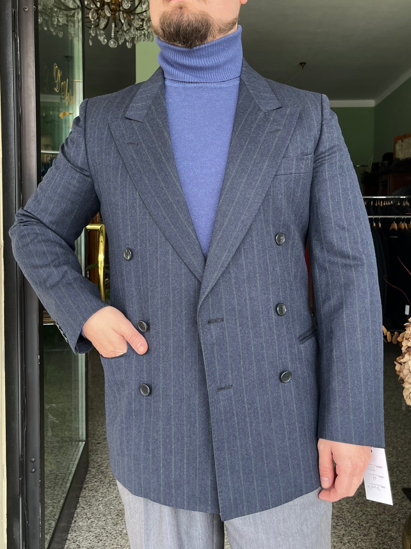 Giacca anni ‘80 in stile ‘30 tg. 46