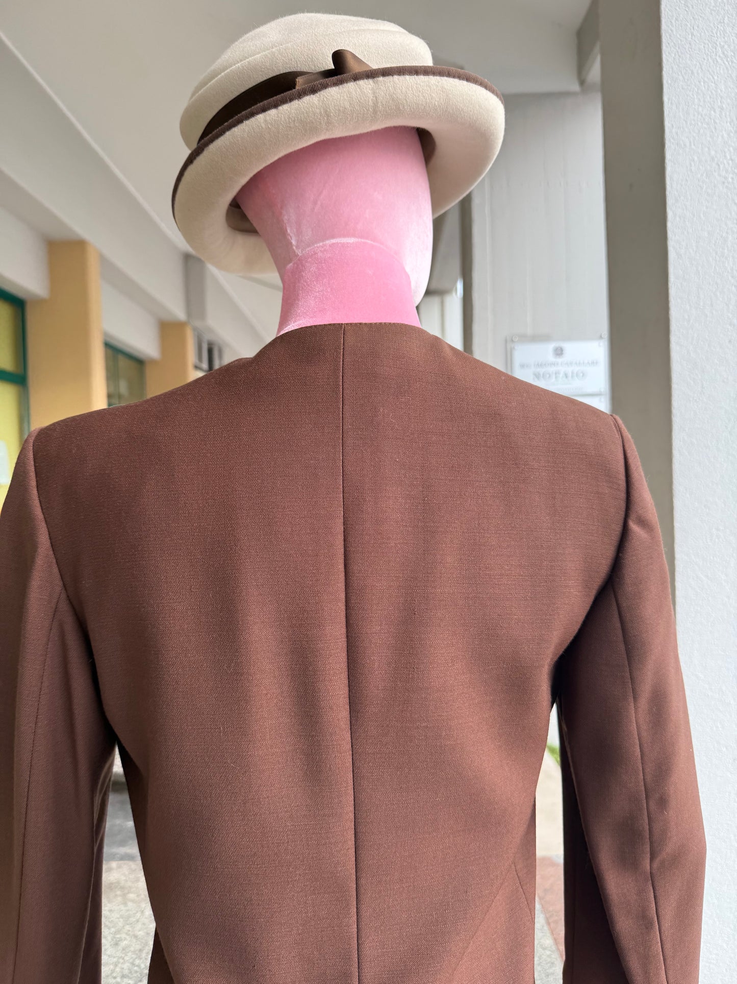 Giacca sartoriale in lana e seta - TG. 40