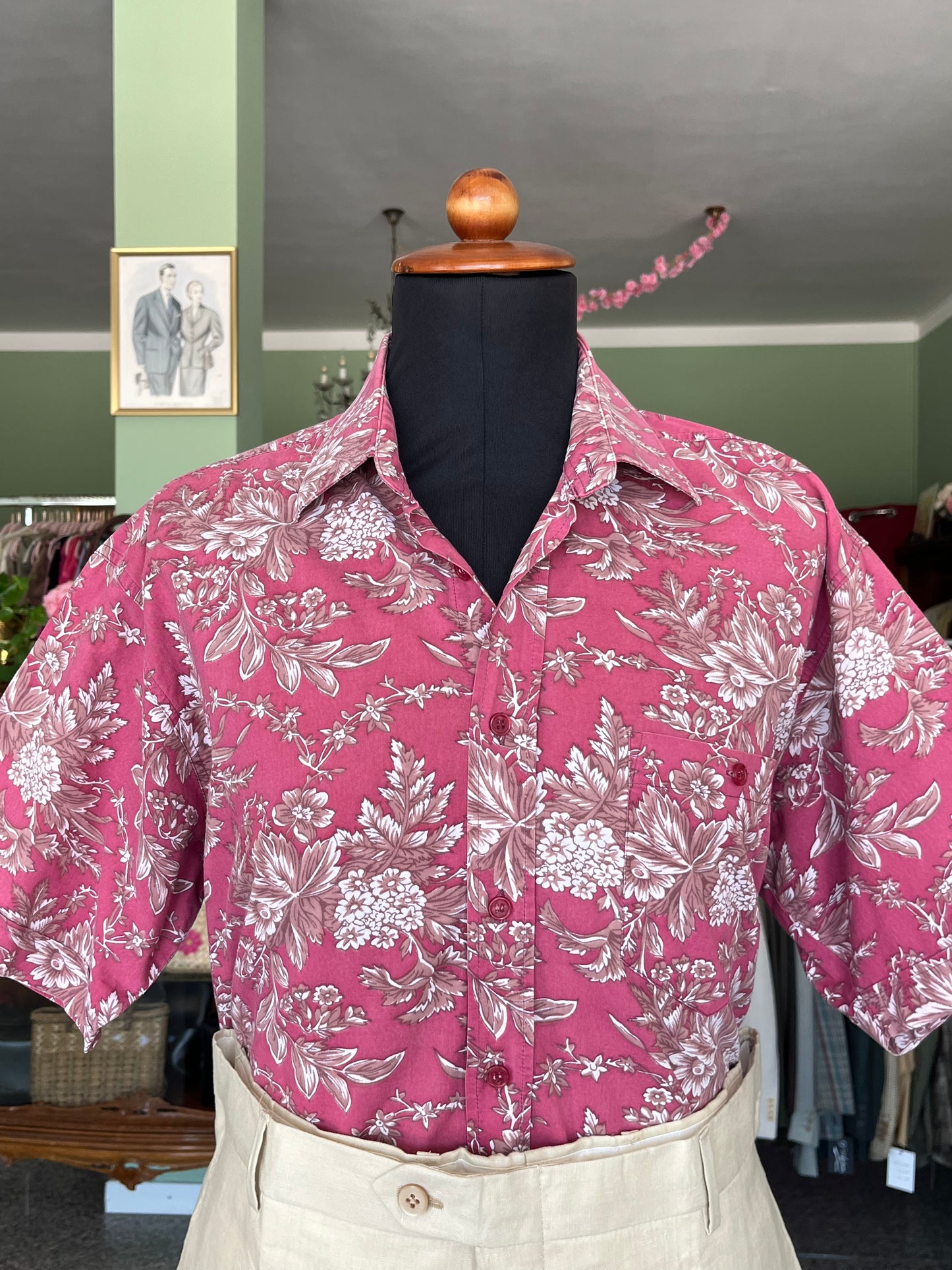 Camicia Hawaii a maniche corte tg. M-L