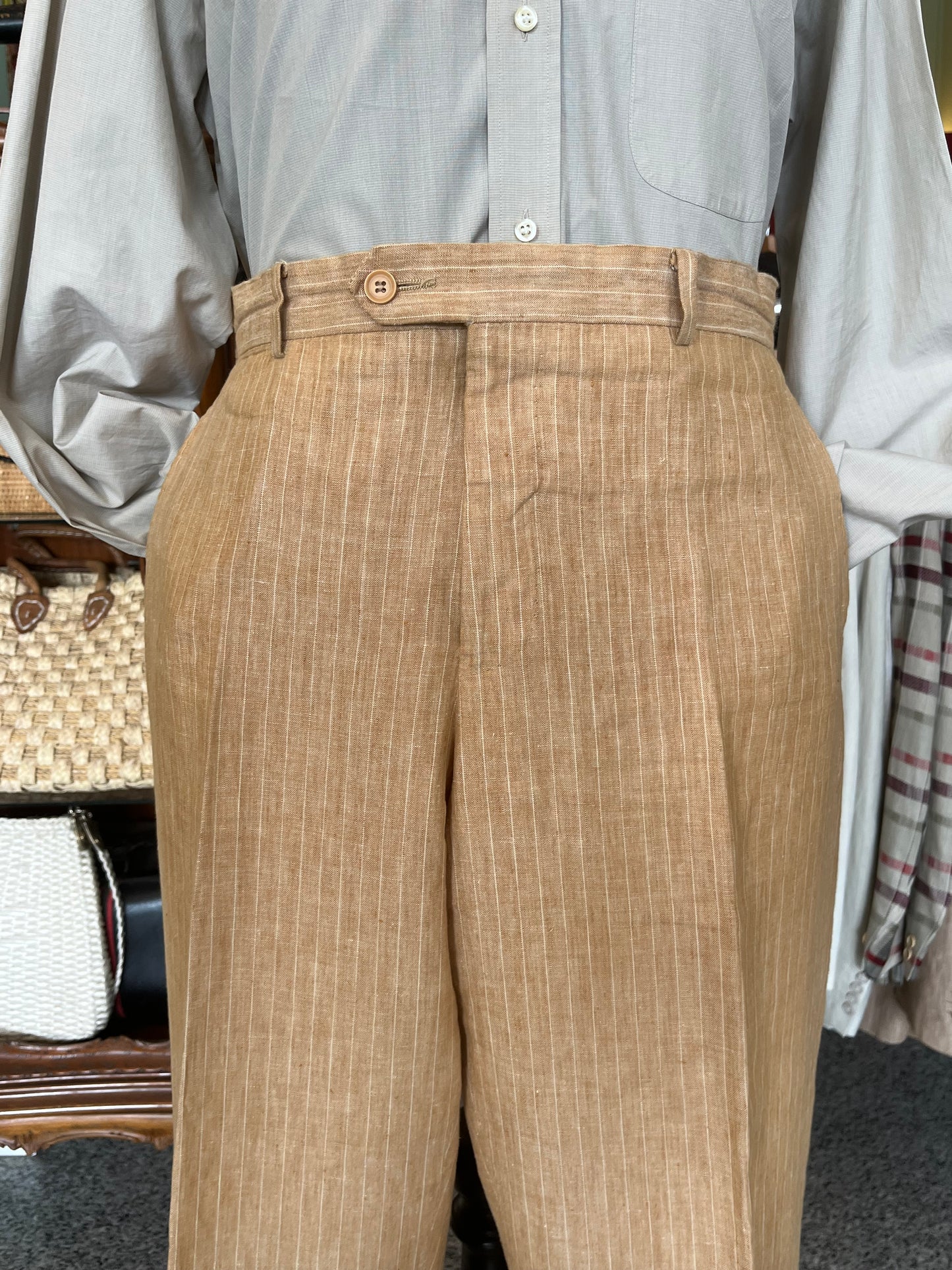 Completo in lino tg. 56