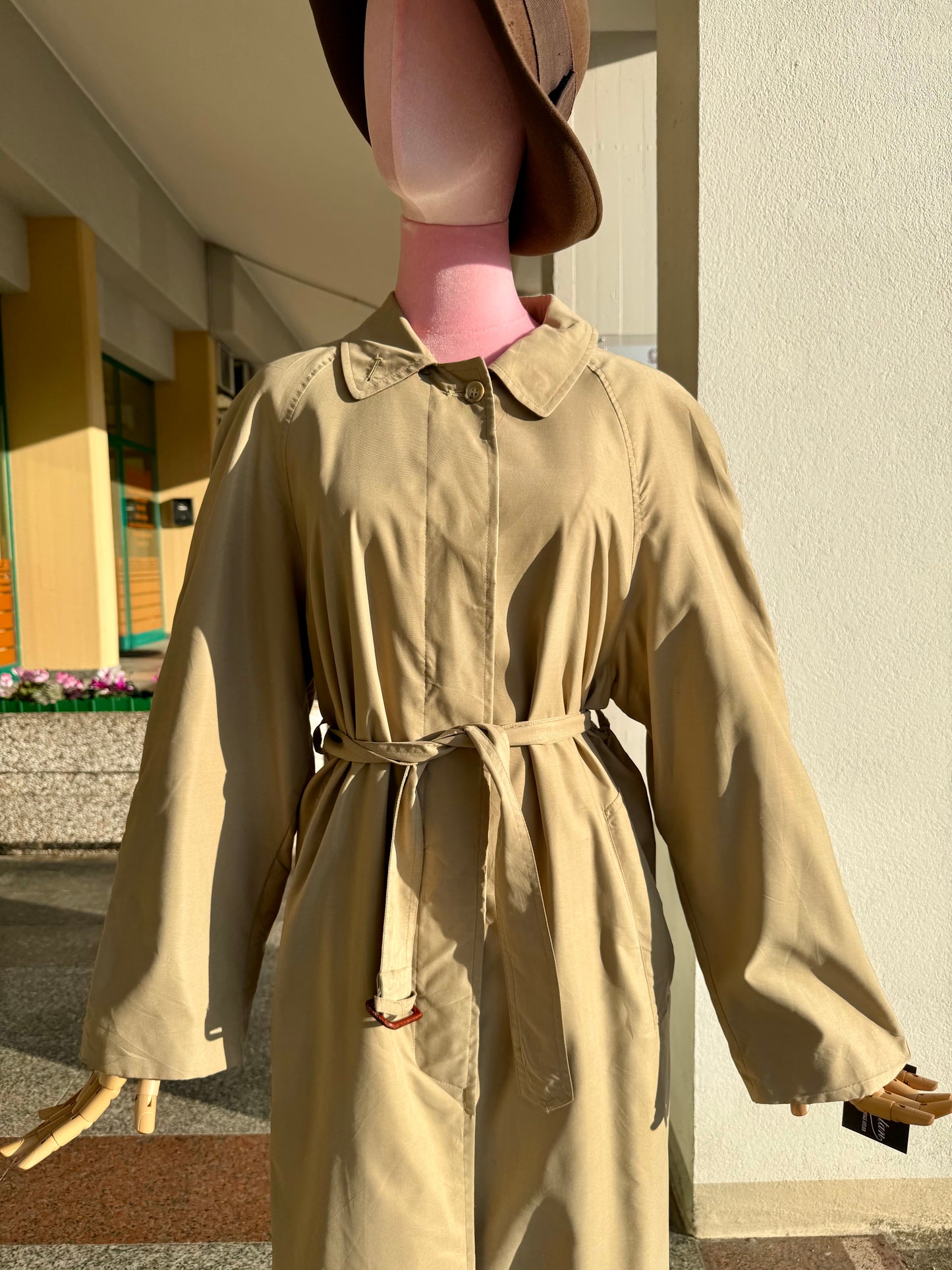 Trench anni ‘80 beige - TG. 44/46