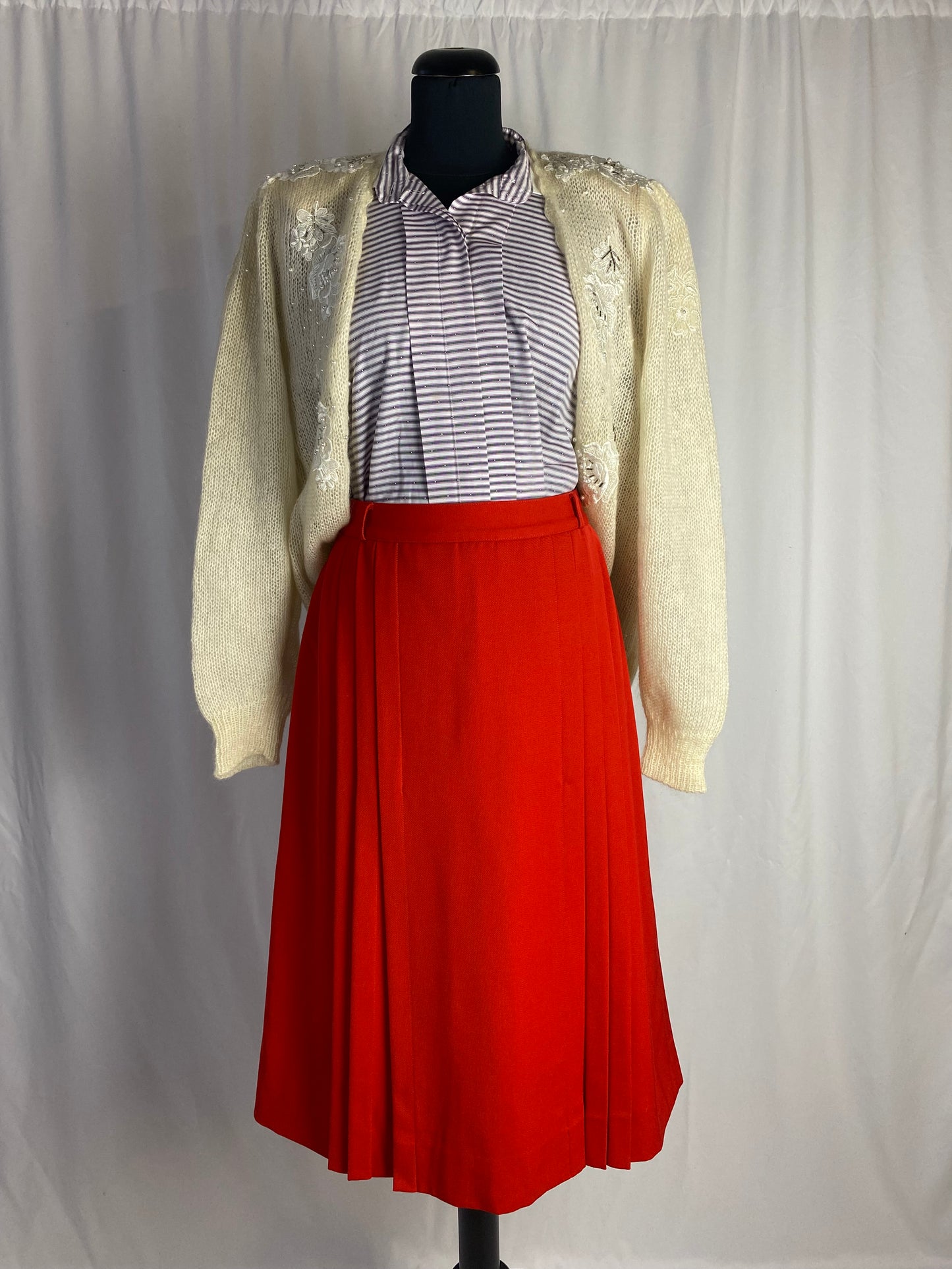 Cardigan con perline