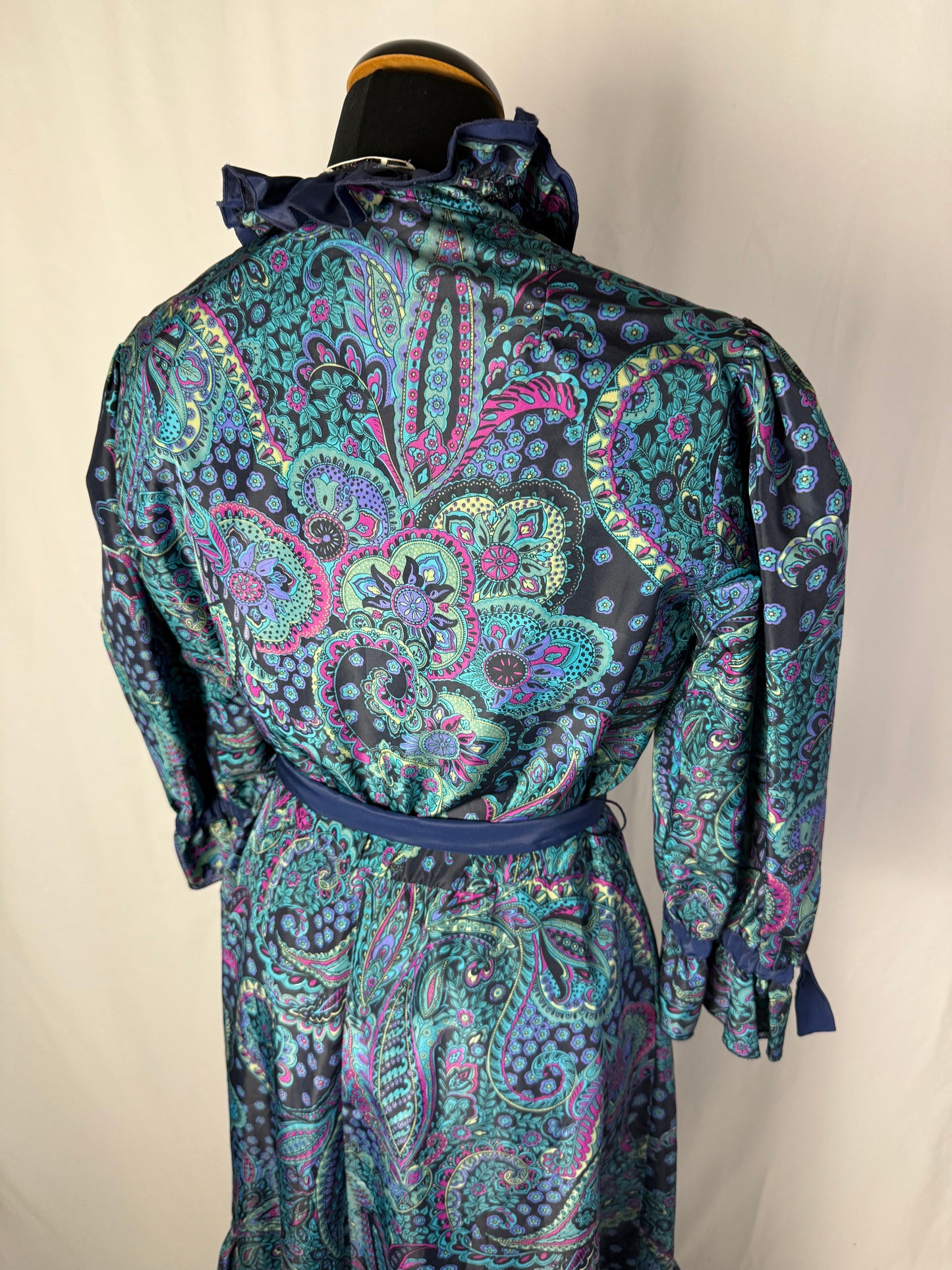 Abito anni ’80 con fantasia paisley - TG. 40/42