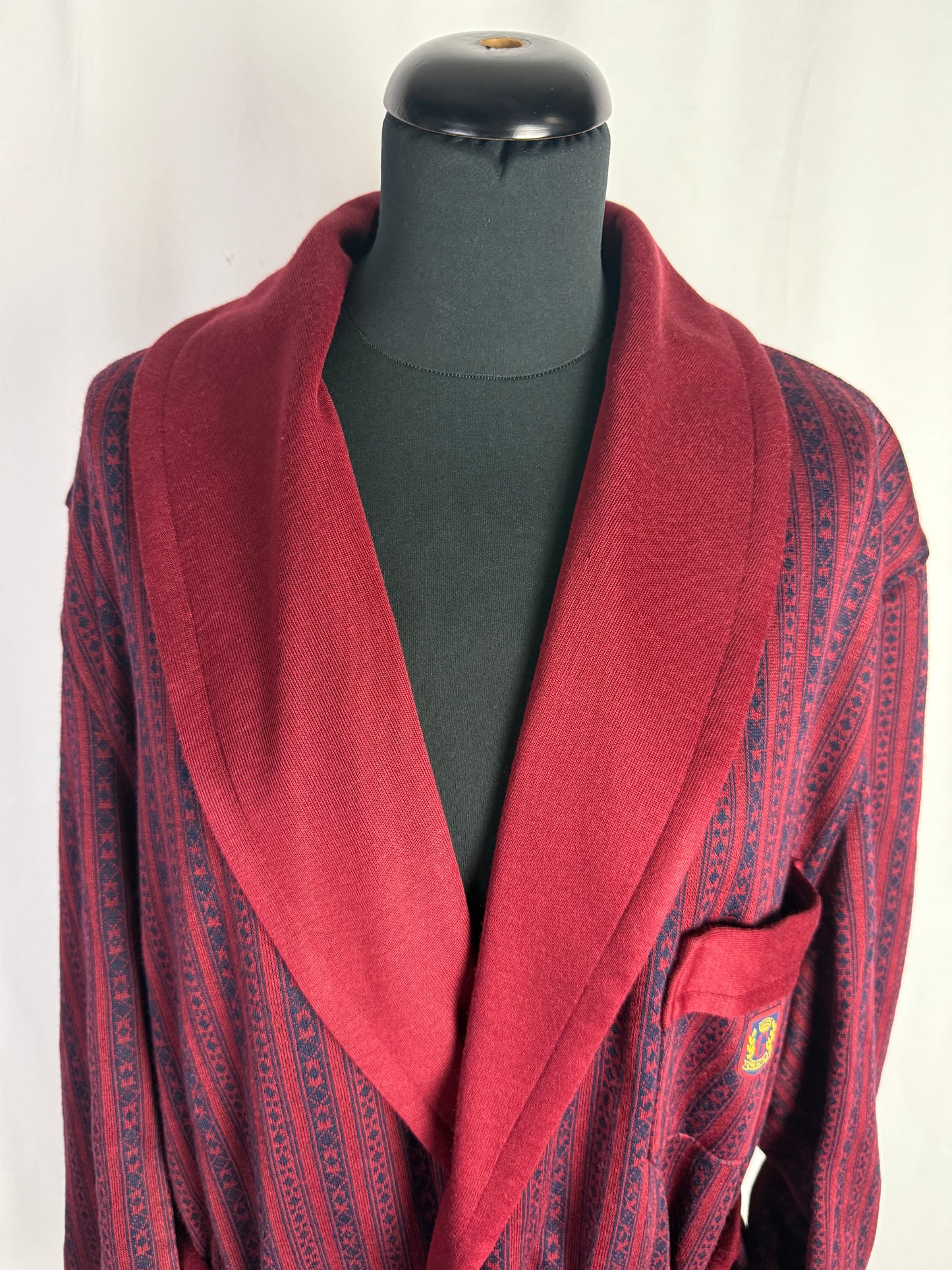 Giacca da camera blu e bordeaux NOS - TG. 54