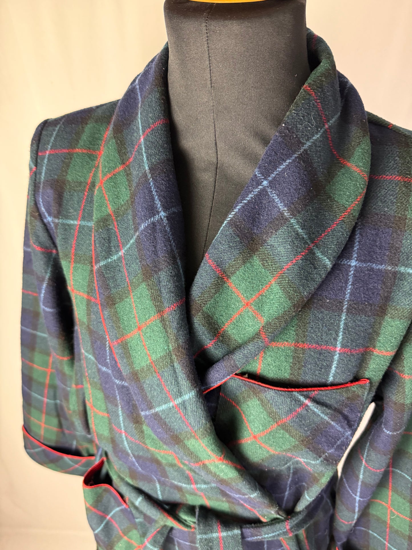 Giacca da camera scozzese tg. S-M