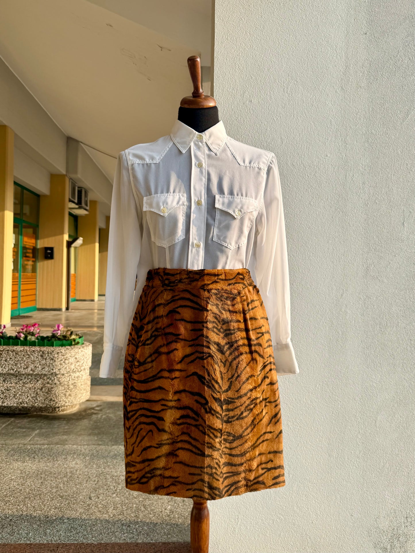 Gonna anni ‘80 animalier - TG. 40