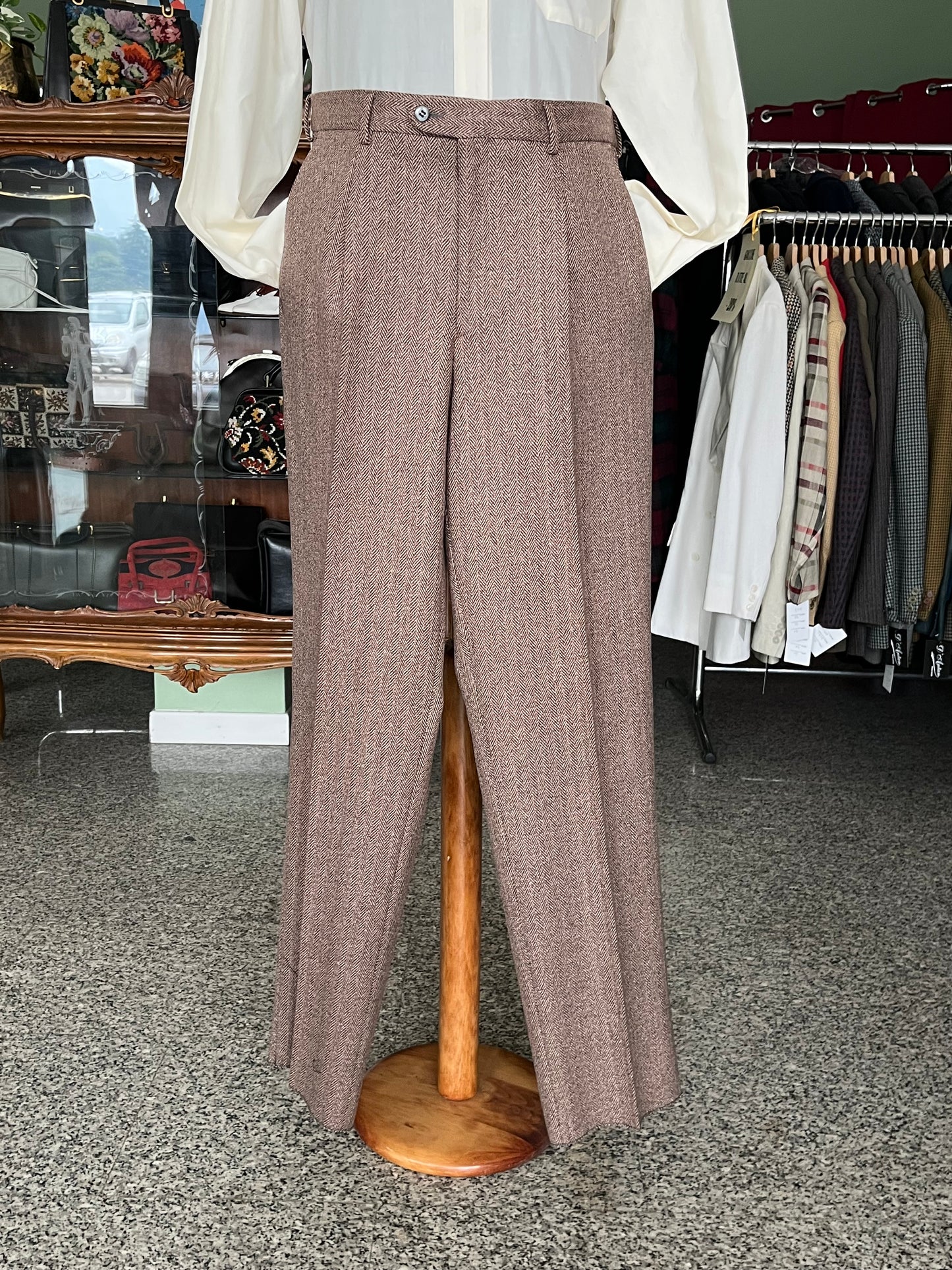 Completo anni '90 tweed NOS tg. 54 drop 4