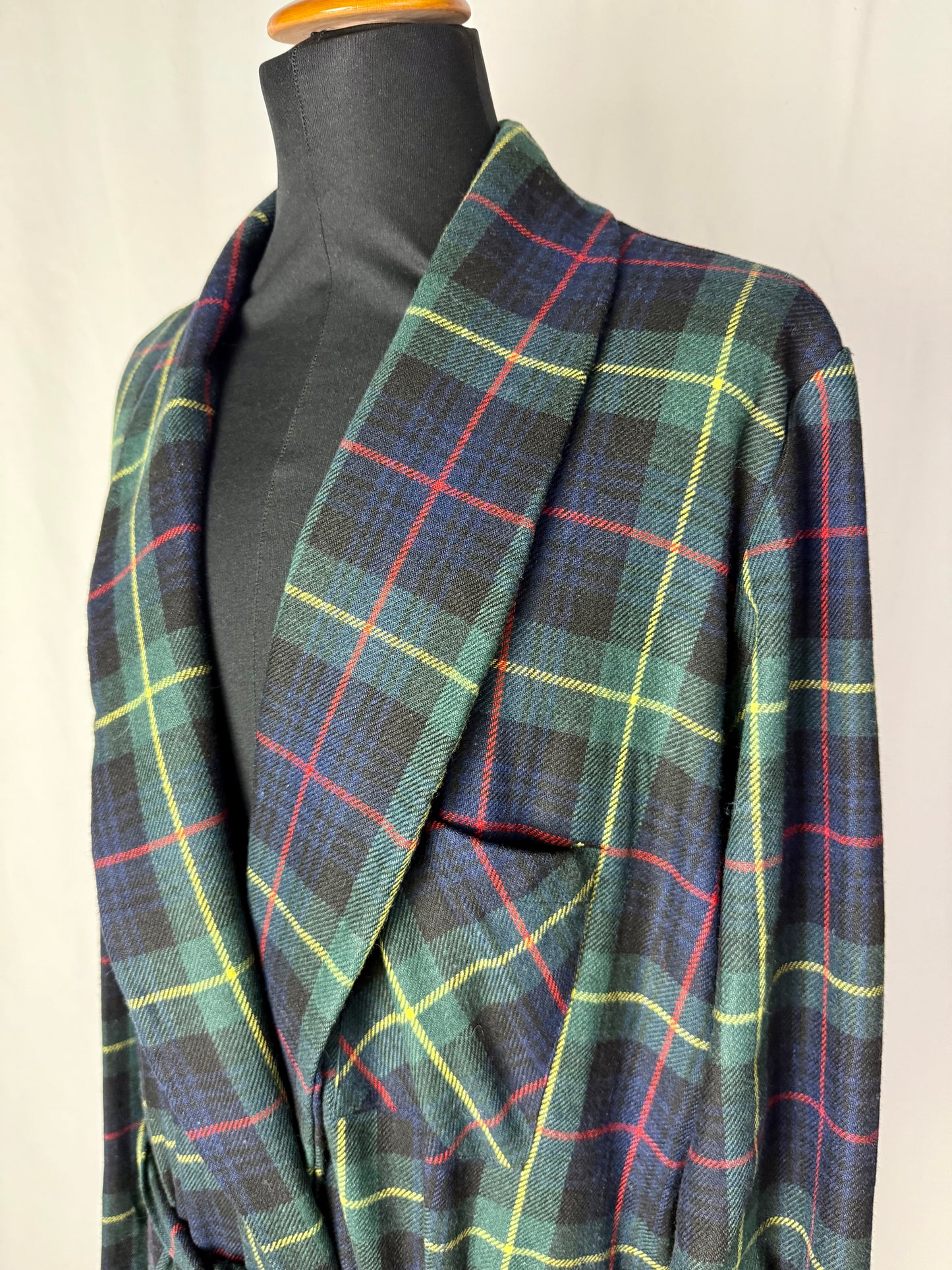 Giacca da camera tartan tg. XL-XXL
