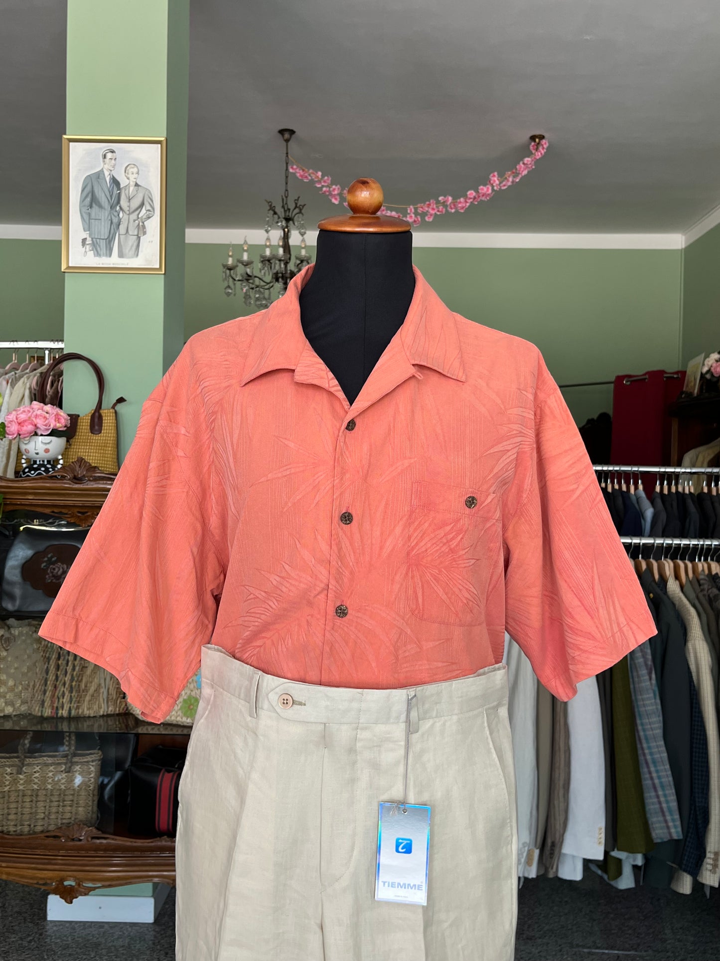 Camicia a maniche corte tg. M-L