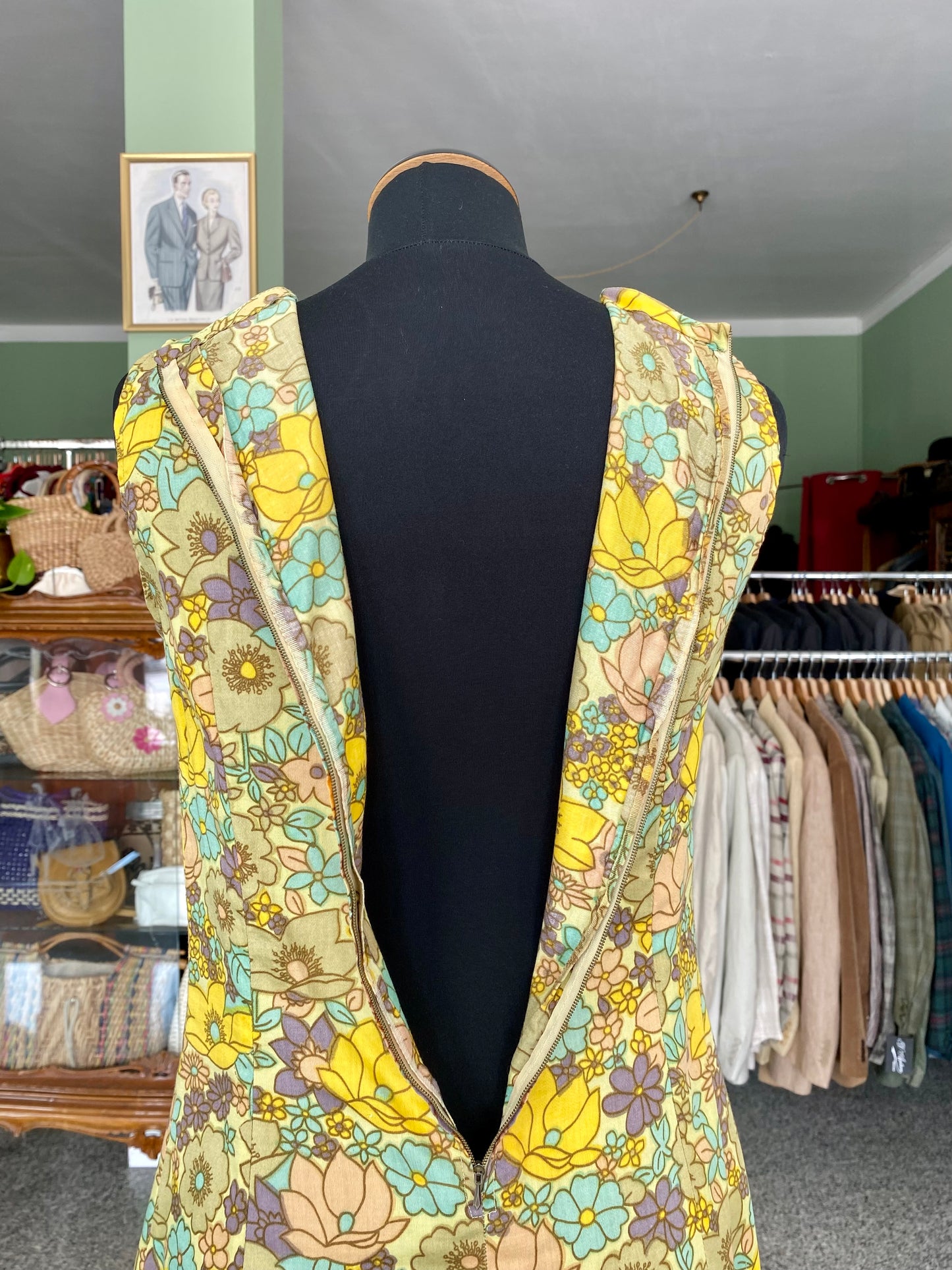 Abito sartoriale anni ‘60 in cotone - TG. 40