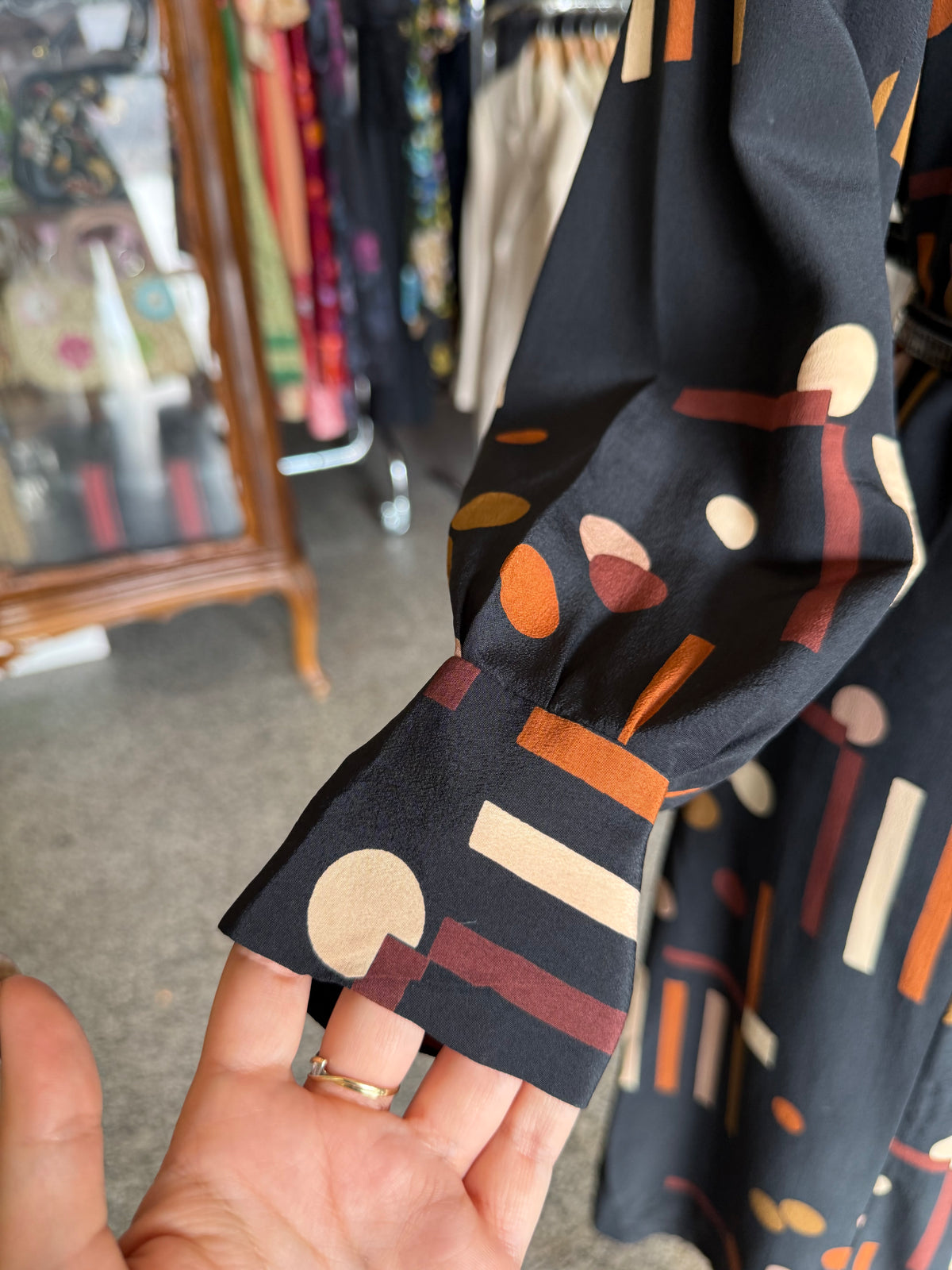 Abito sartoriale anni ‘60 in pura seta - TG. 46