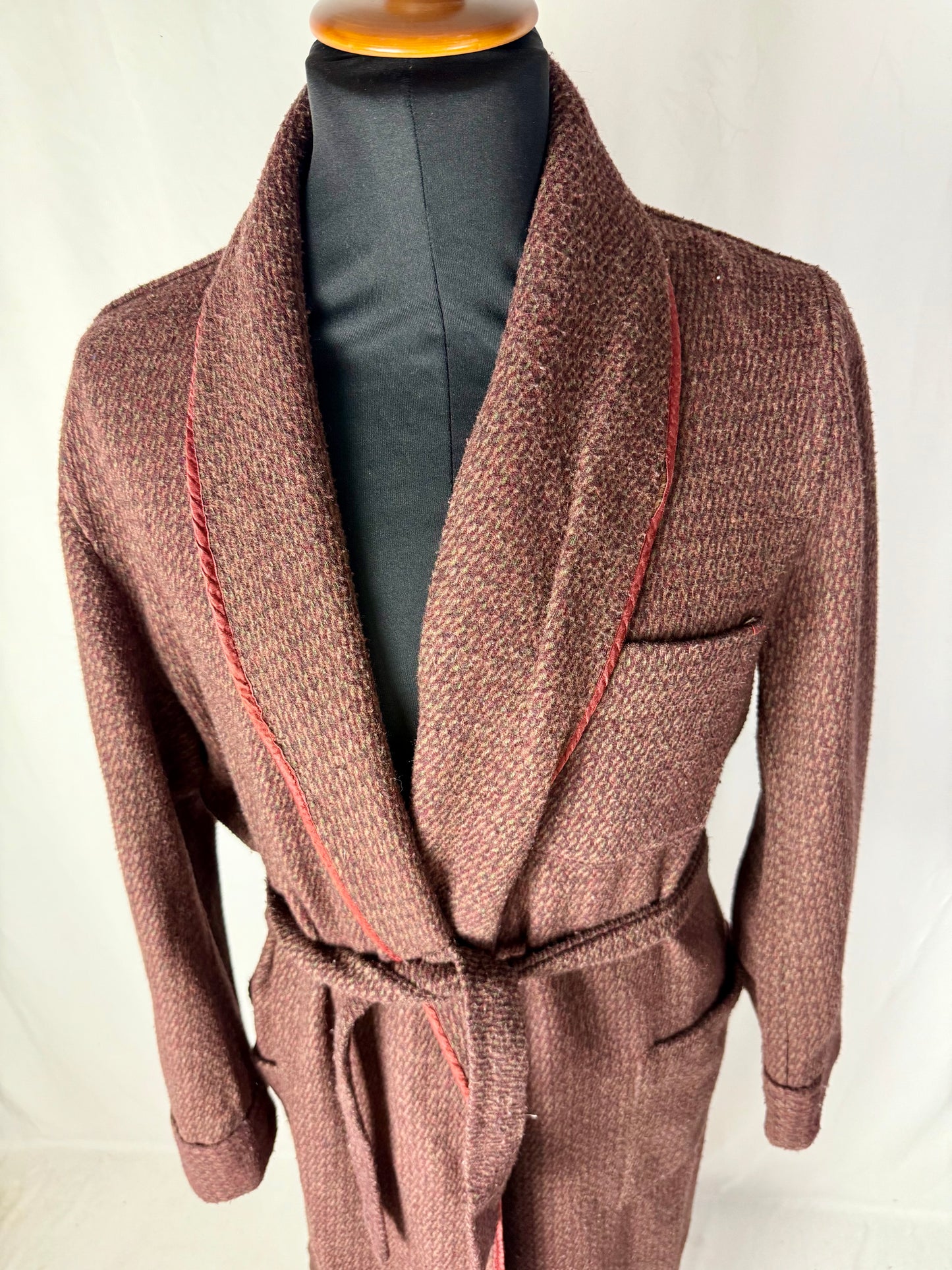 Vestaglia lunga terracotta tg. M-L