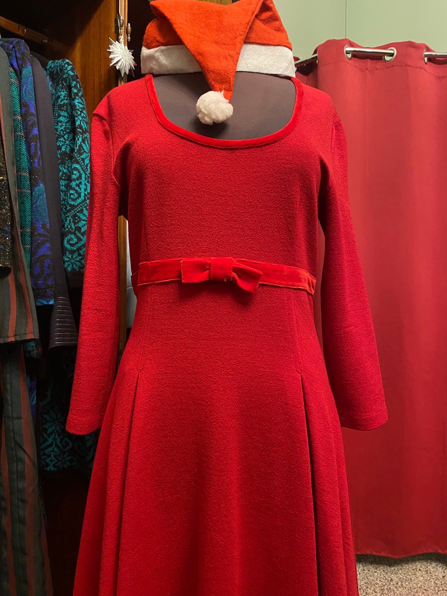 Abito bon ton rosso - TG. 40/42