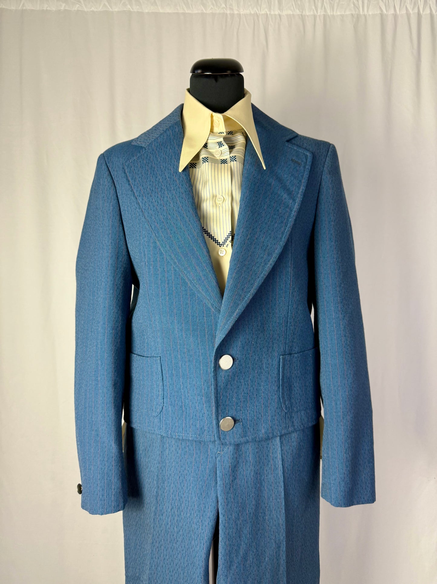 Completo anni ’70 con pantalone e giacca cropped - TG. 40