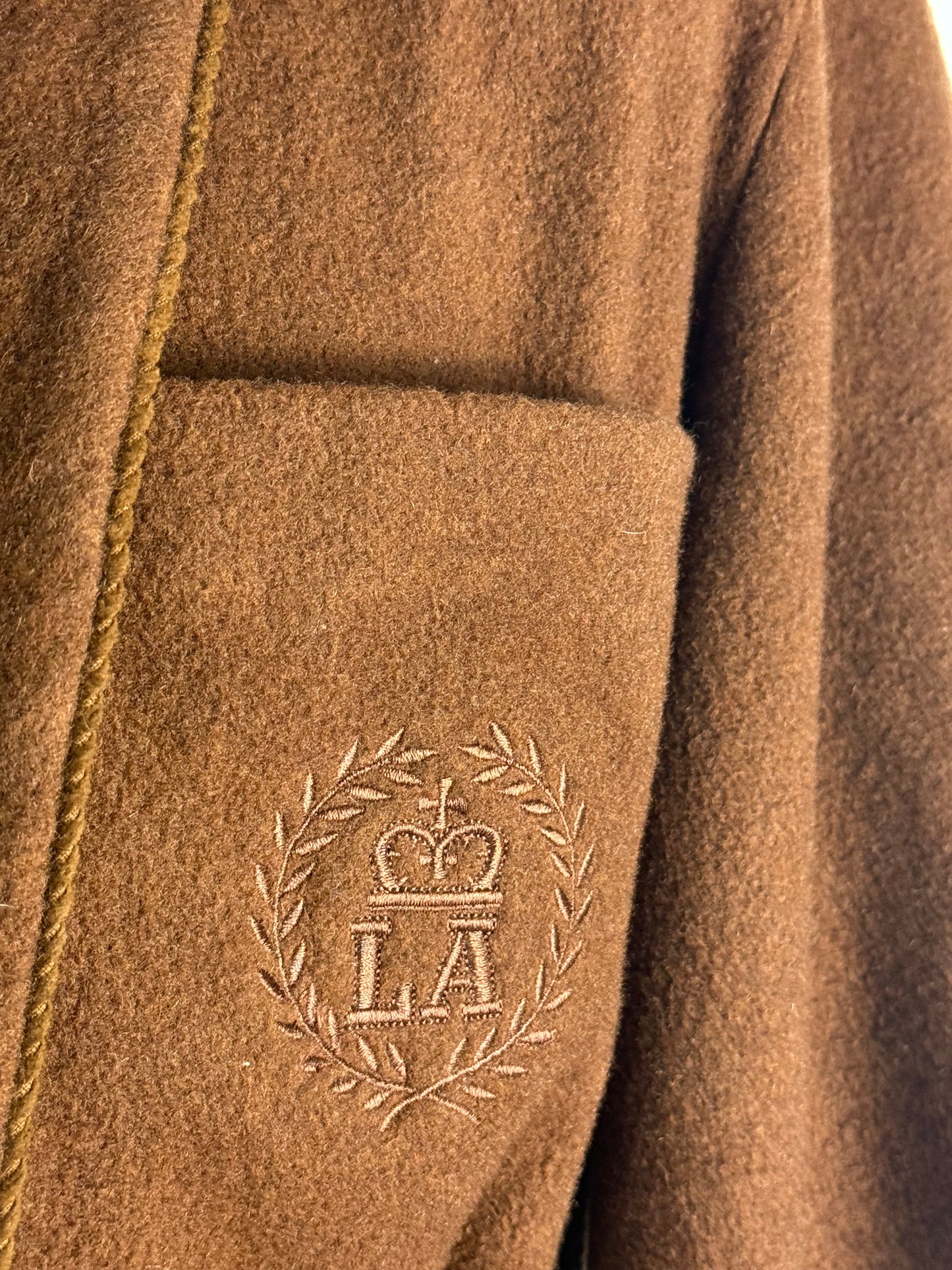 Giacca da camera color cammello - TG. XL