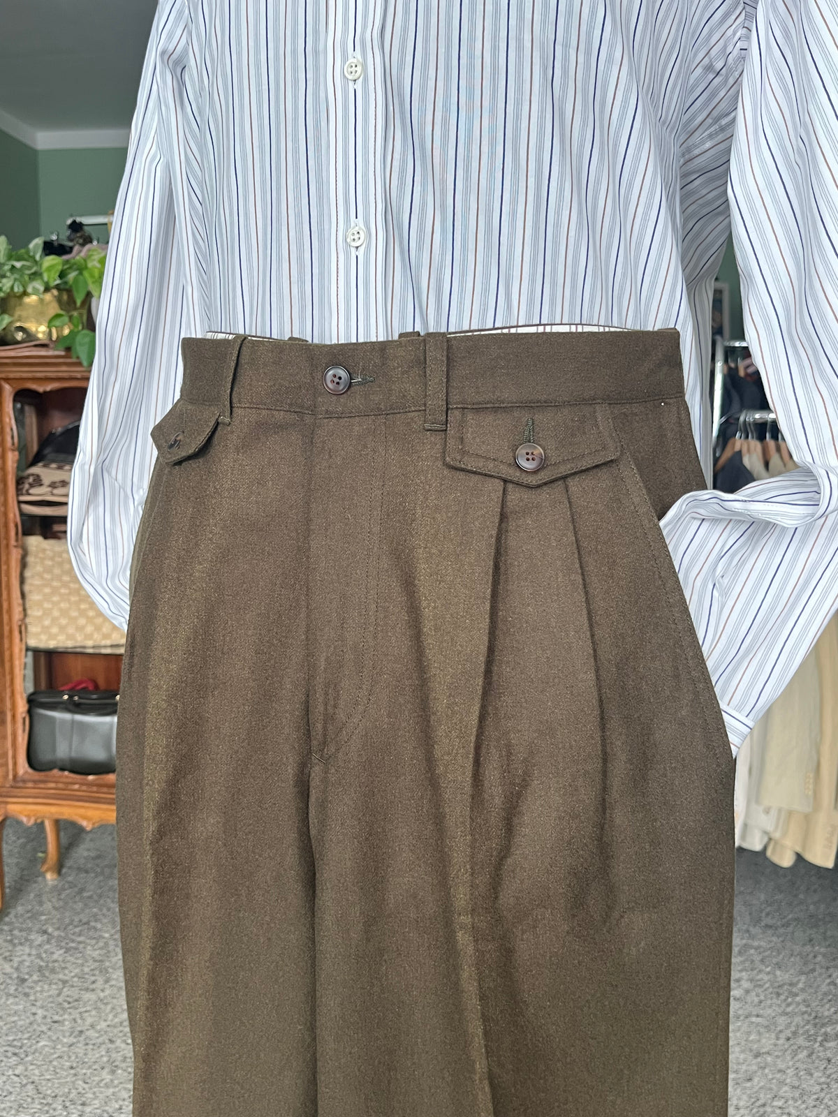 Calzoni flanella anni ‘80 NOS tg. 48