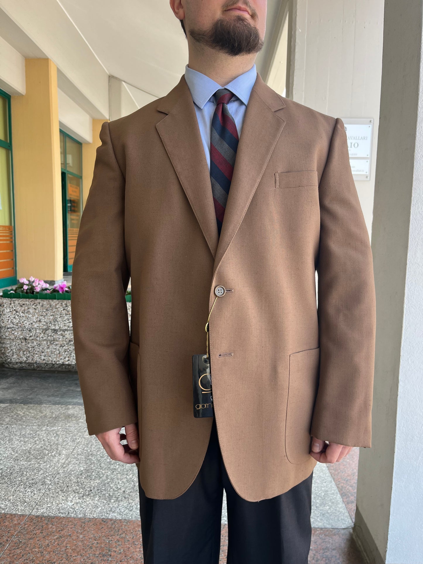 Giacca anni ‘70 NOS tg. 56 drop 0