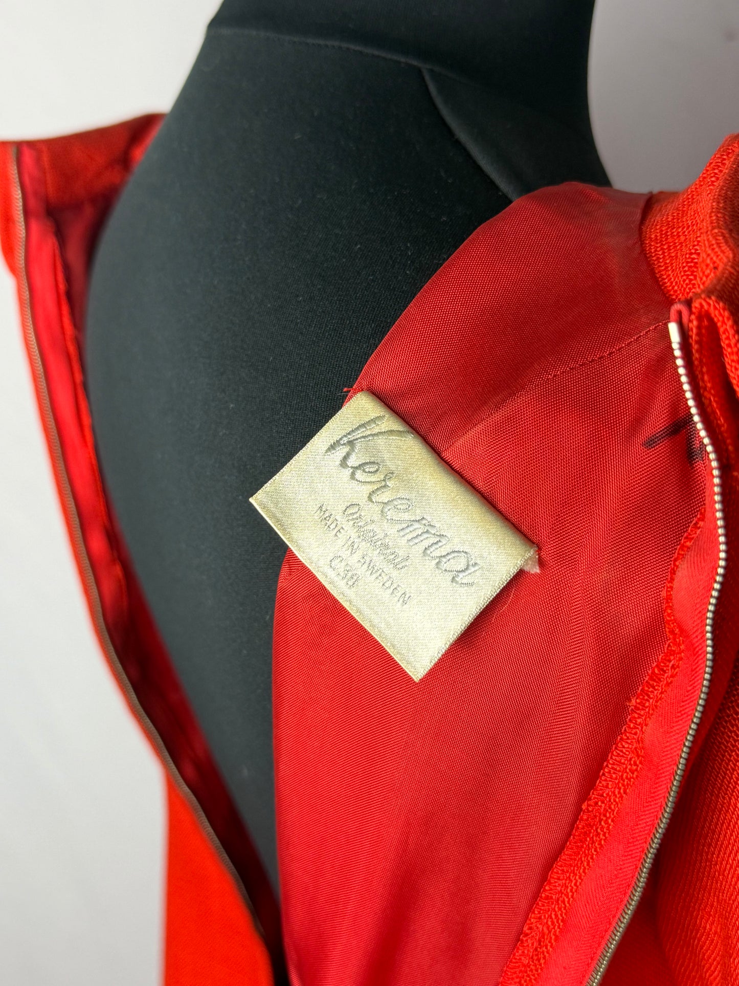 Abito anni ‘60 rosso scarlatto - TG. 42