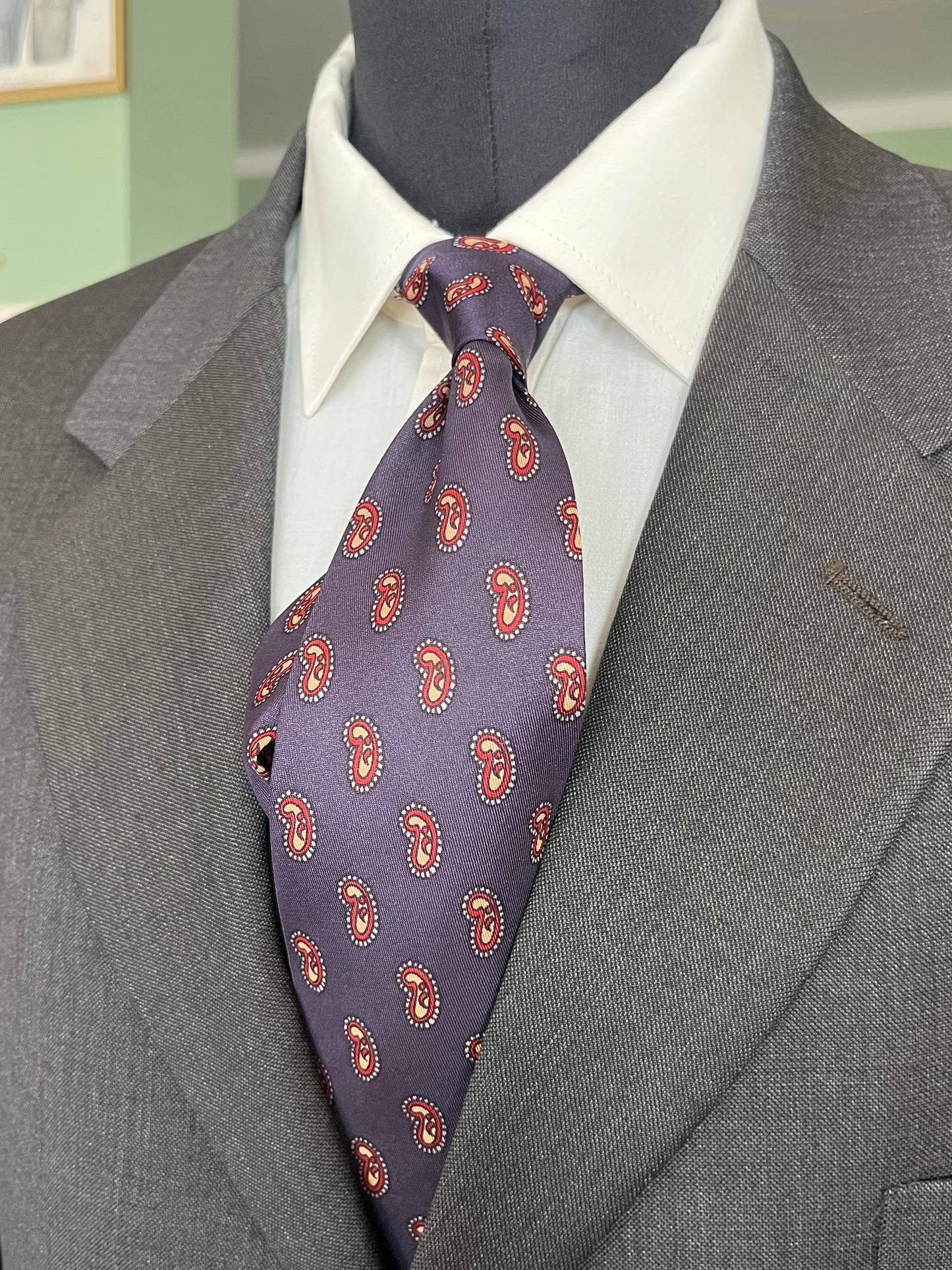 Cravatta swing anni ‘70 viola