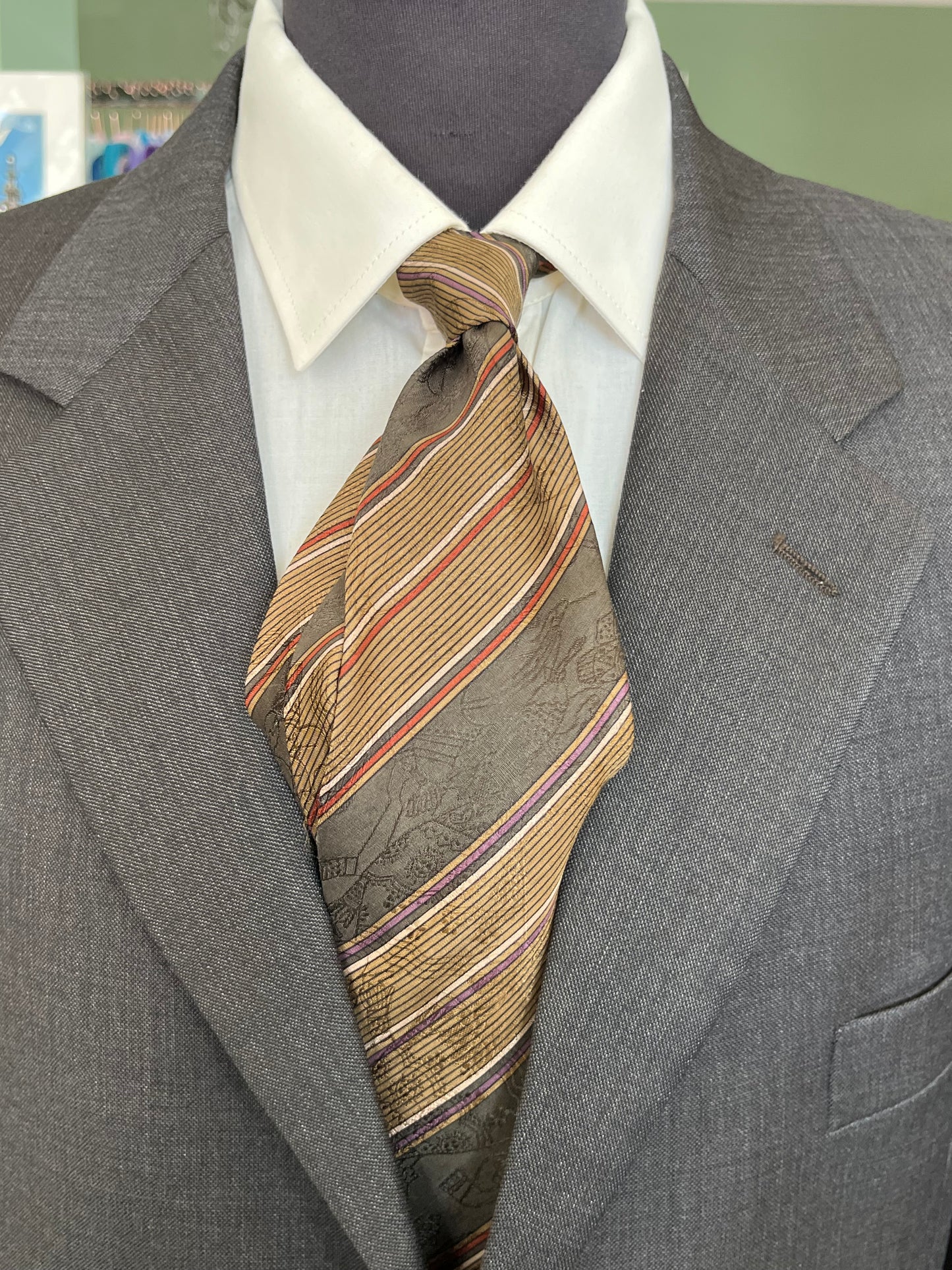 Cravatta anni ‘90 regimental