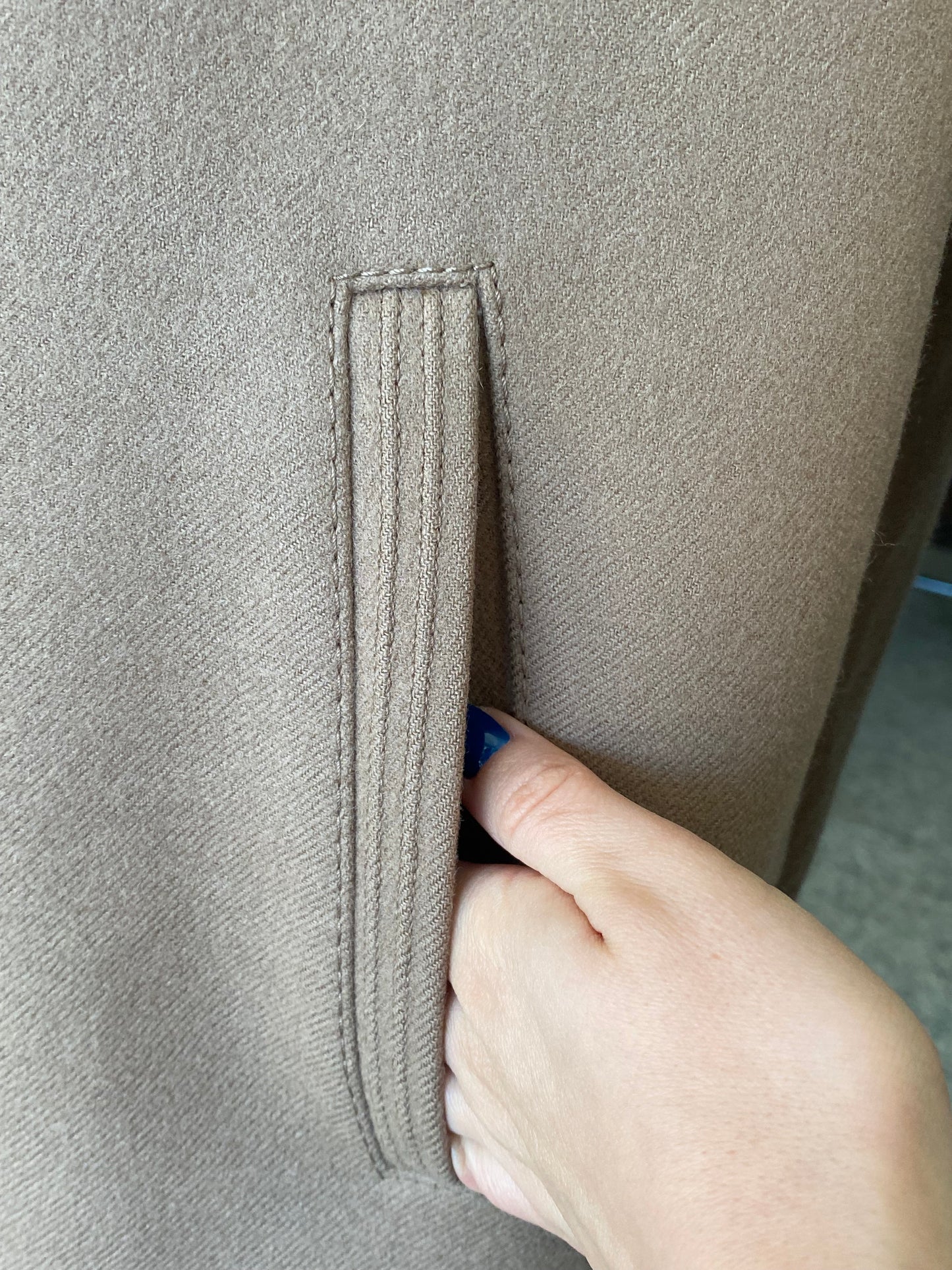 Cappotto color cammello anni ‘70 - TG. 44/46