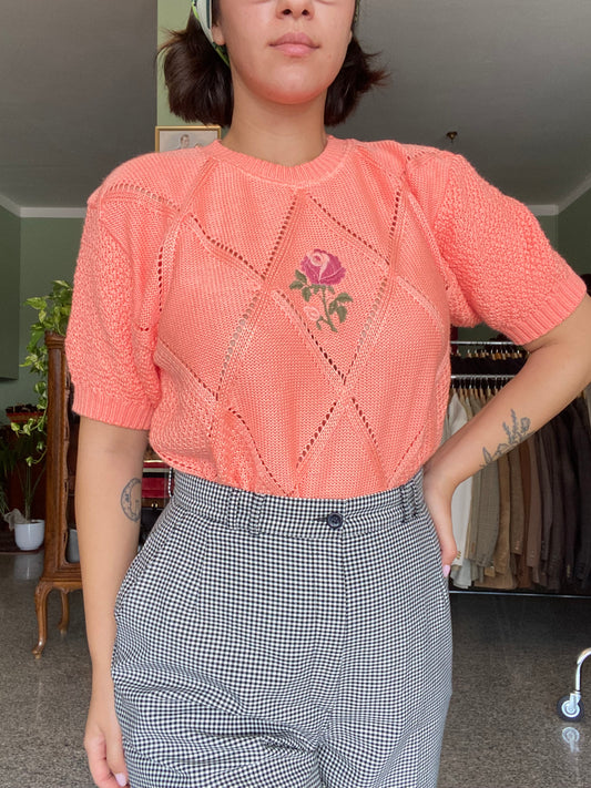 Blusa color corallo - TG. 42/44