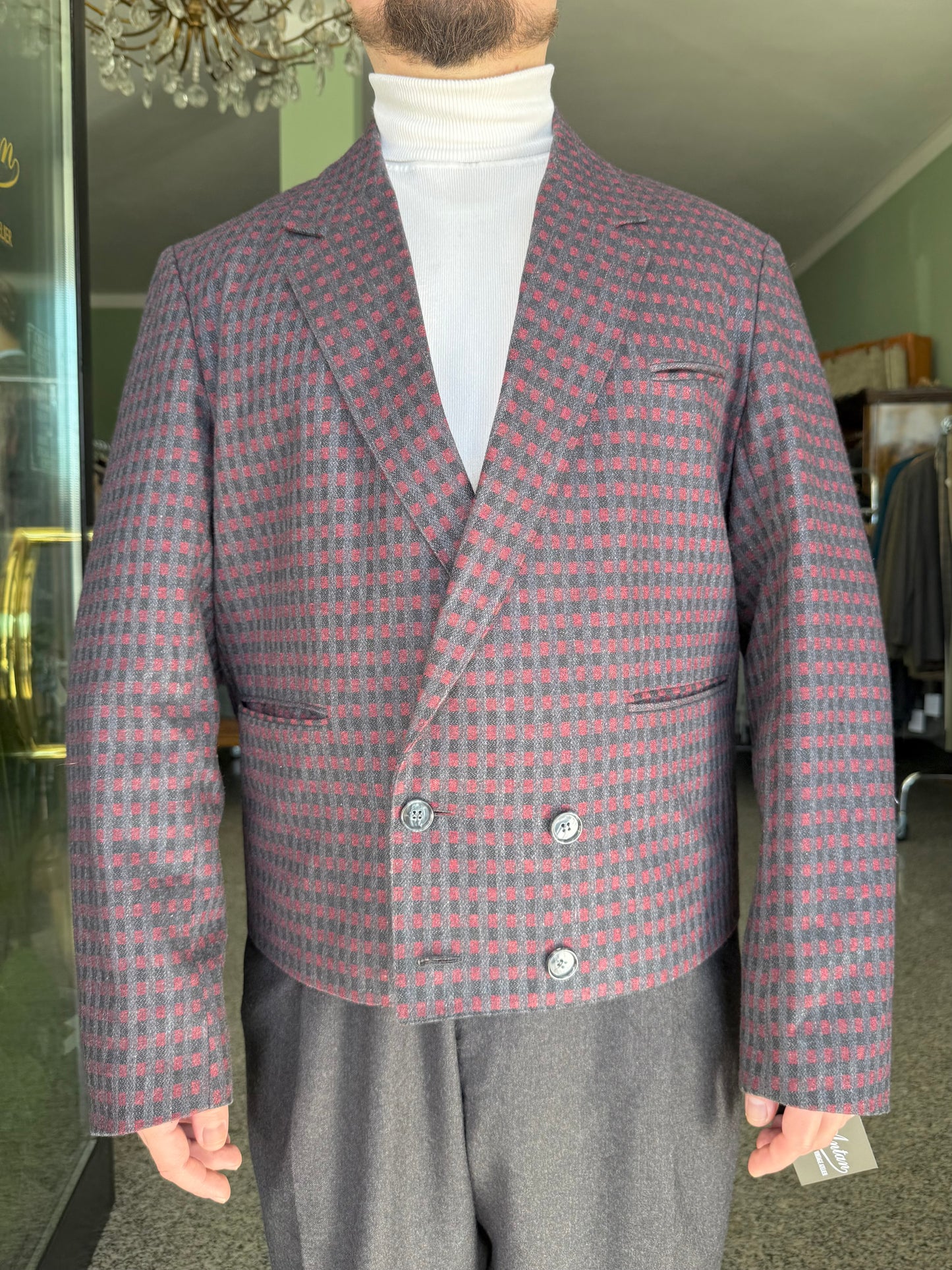 Giacca anni ‘80 “crop” tg. 54