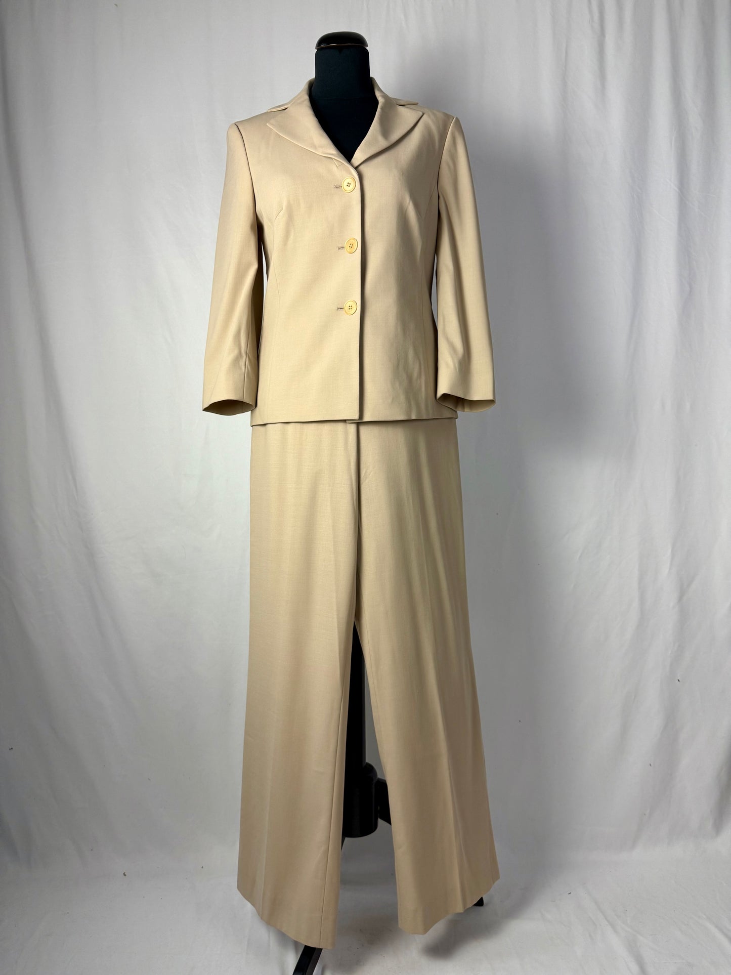 Tailleur classico color biscotto - TG. 40