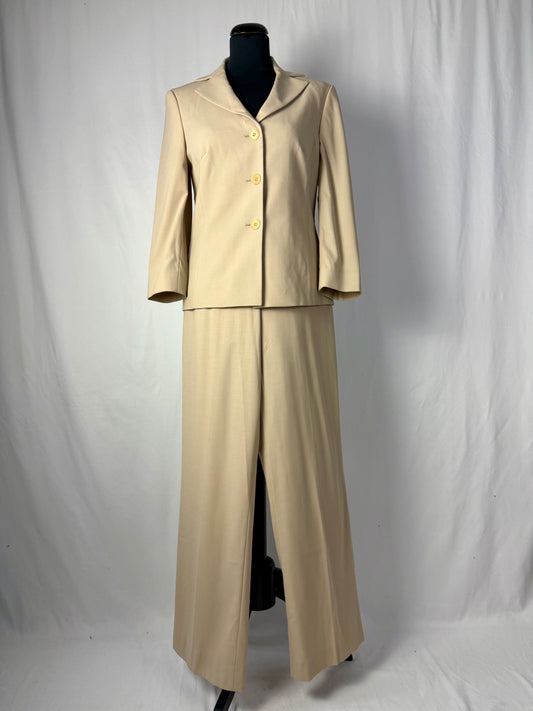 Tailleur classico color biscotto - TG. 40