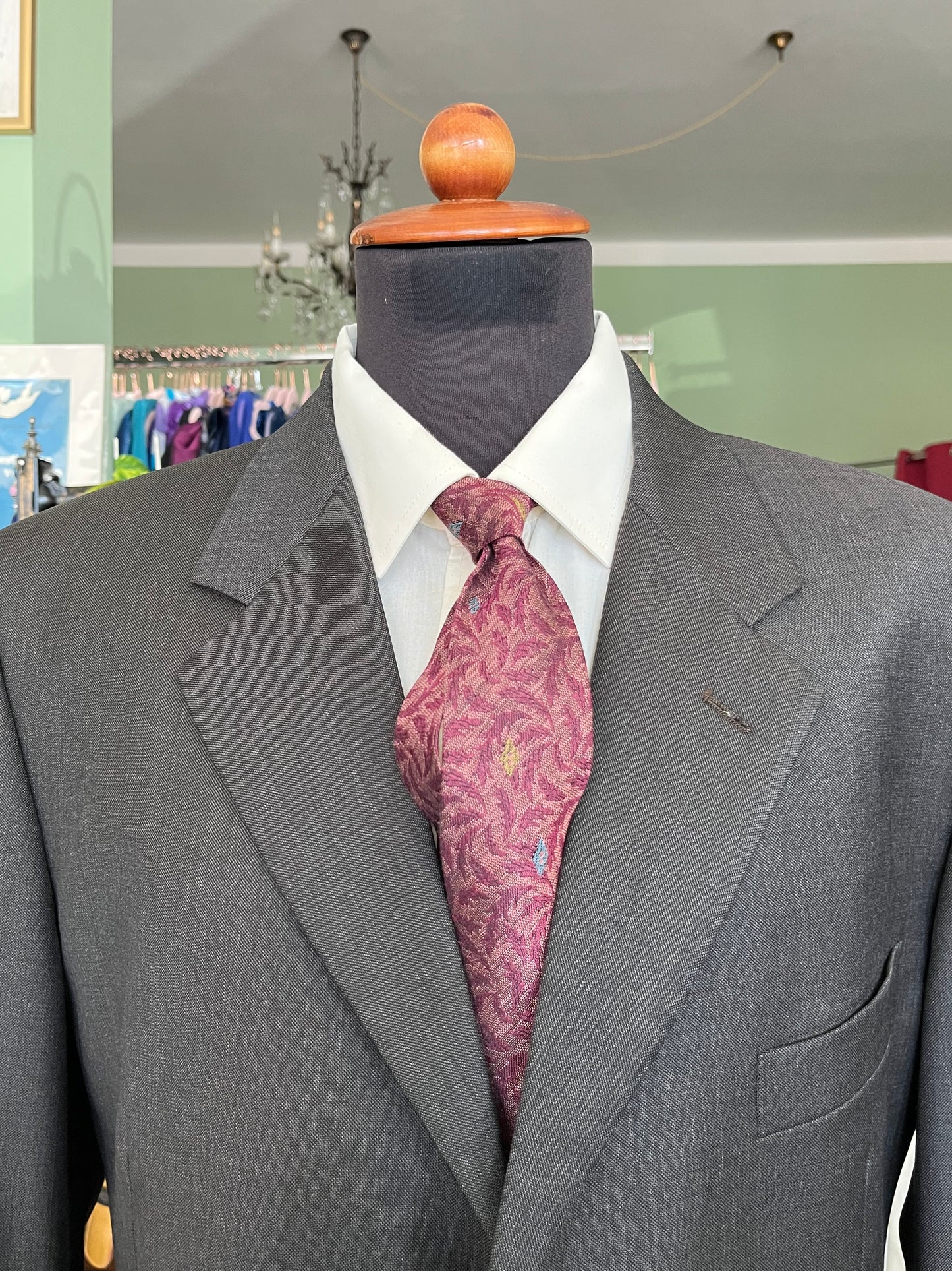 Cravatta anni ‘60 floreale