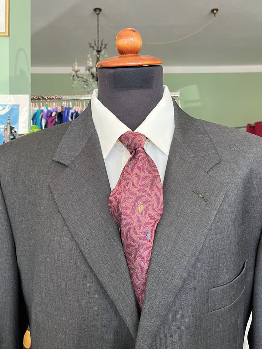 Cravatta anni ‘60 floreale