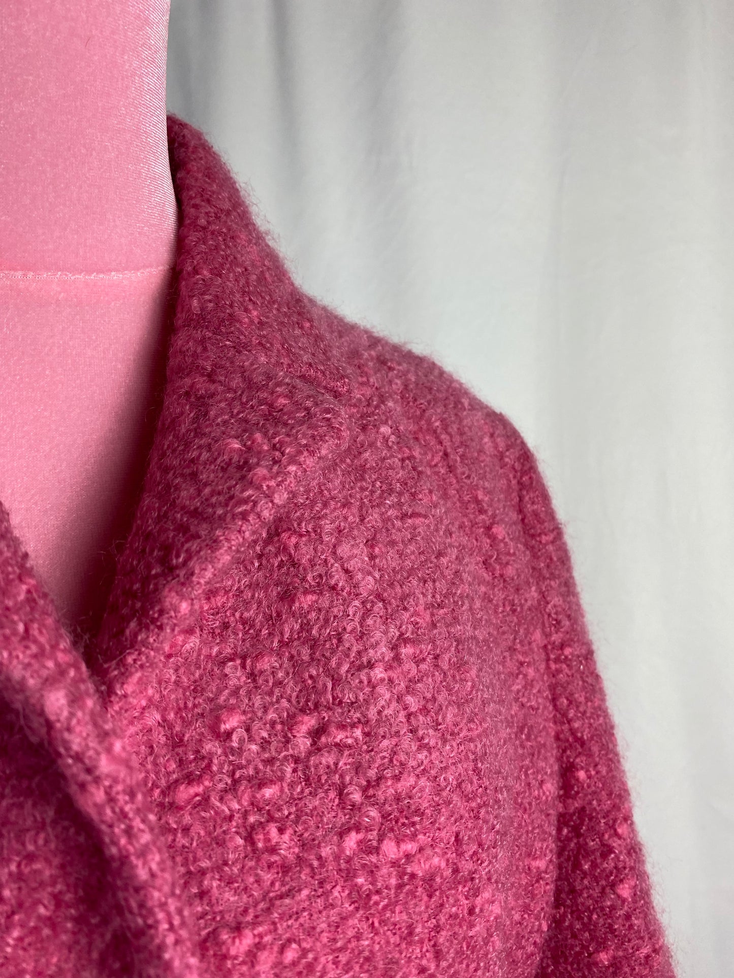 Giacca rosa mohair - TG. 44/46