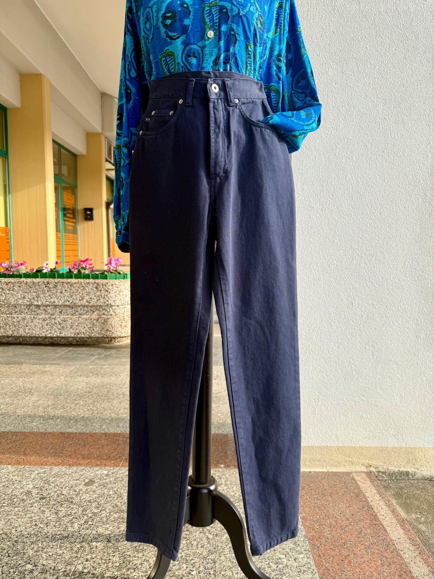 Jeans anni ‘80 blu navy - TG. 36/38