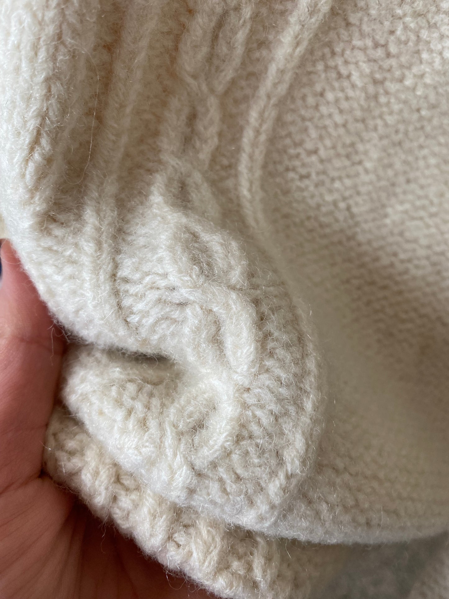 Cardigan tirolese panna - TG. 44/46