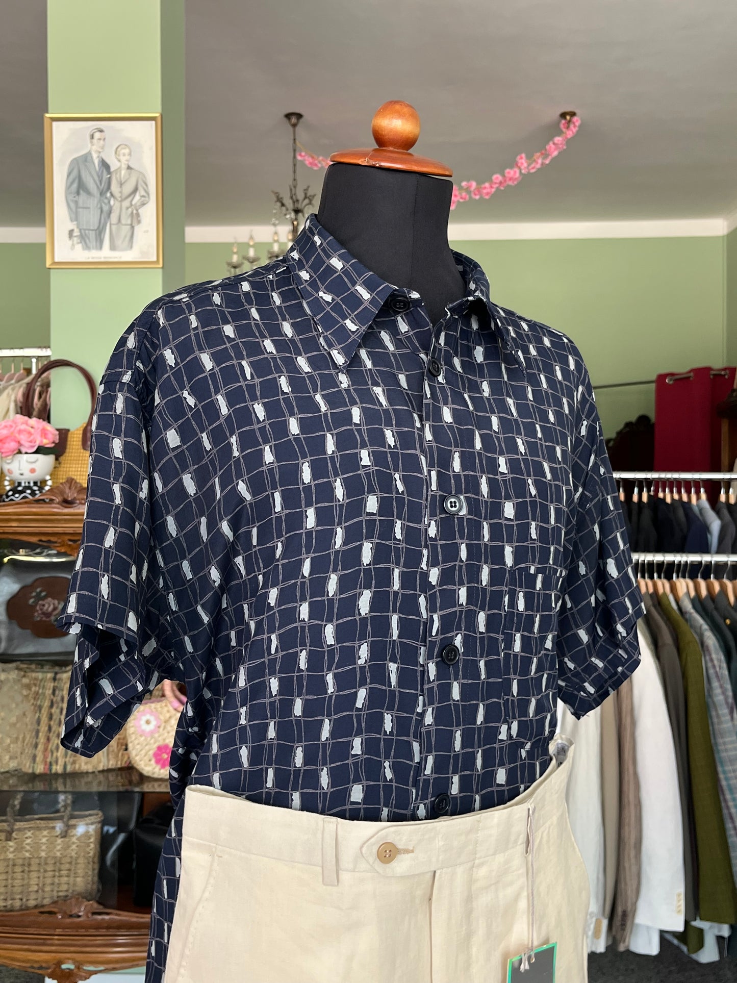 Camicia a maniche corte tg. M-L