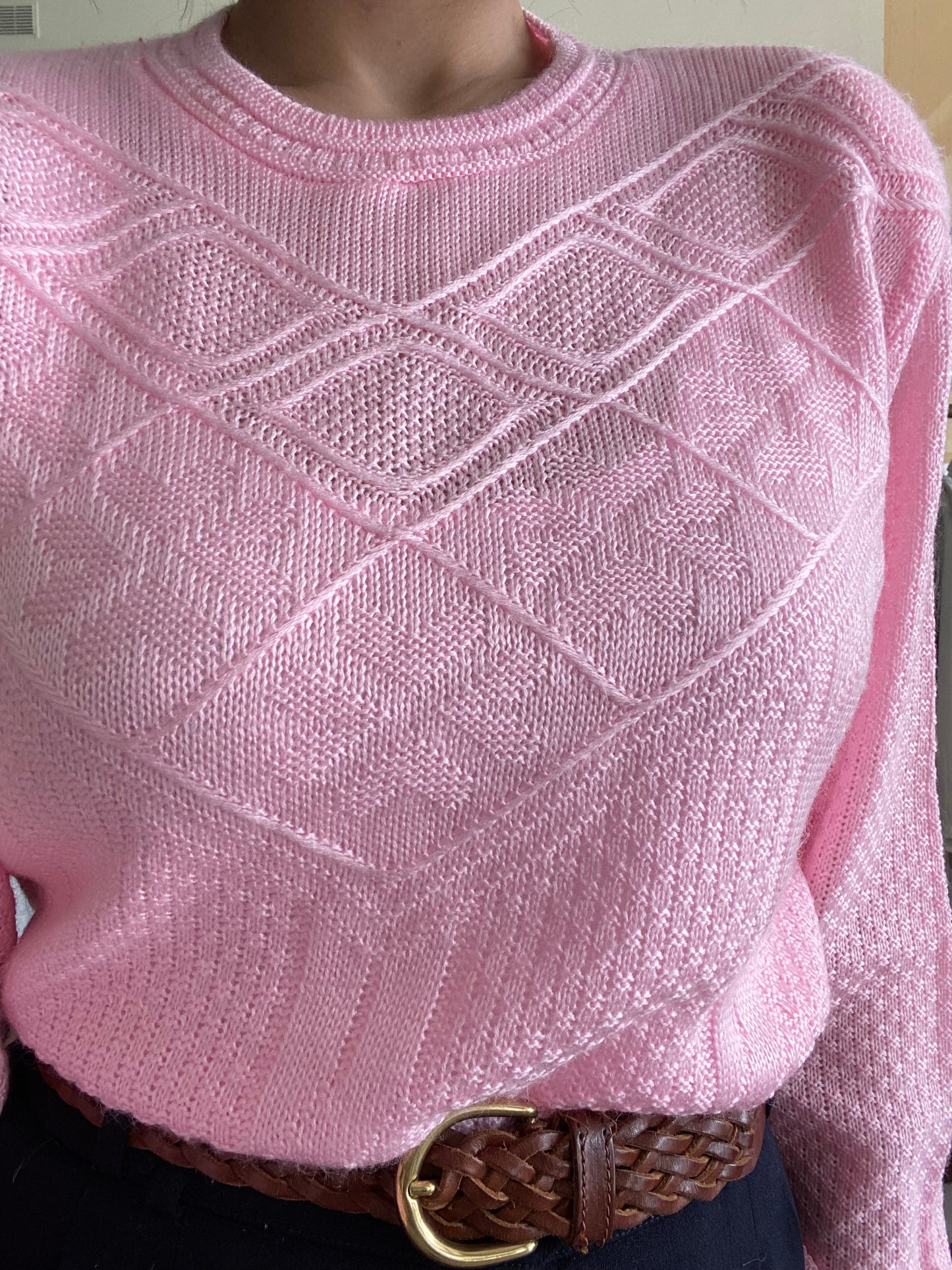 Blusa handmade rosa