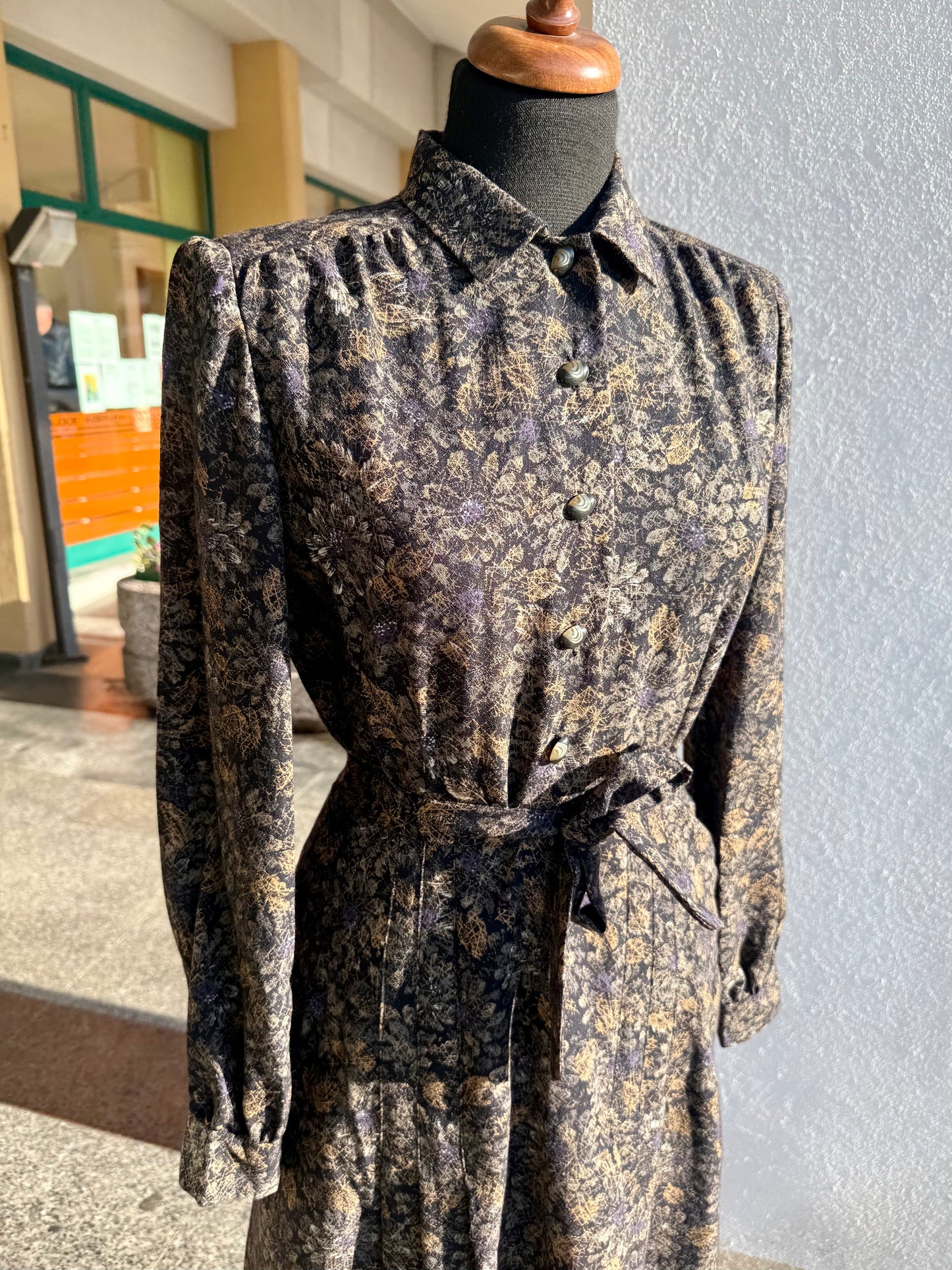 Abito elegante in crepe di lana - TG. 40/42