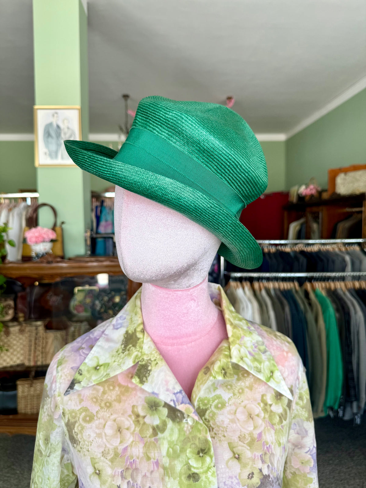 Cappello in paglia anni ‘60