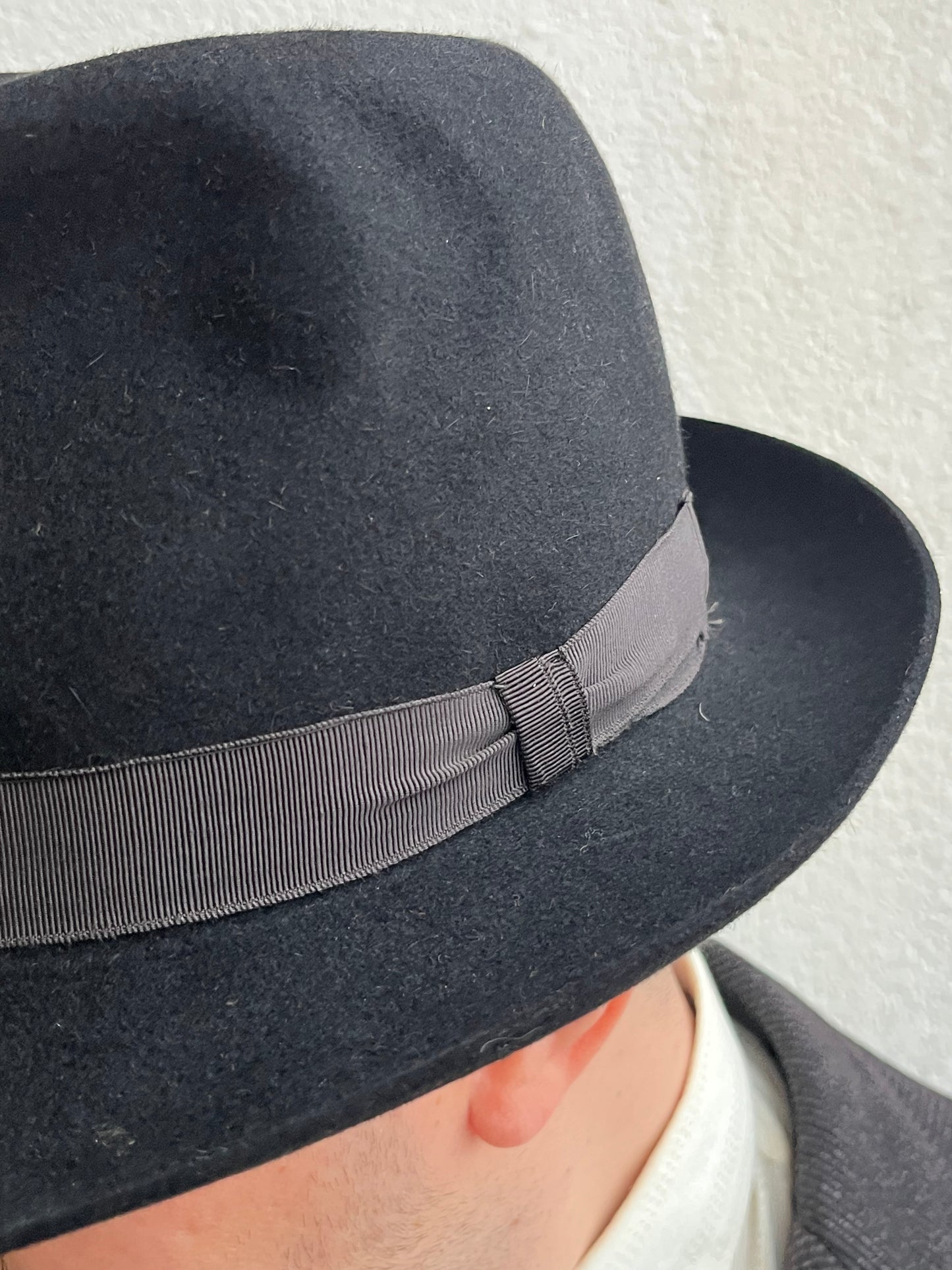 Cappello anni ‘60 lepre nero