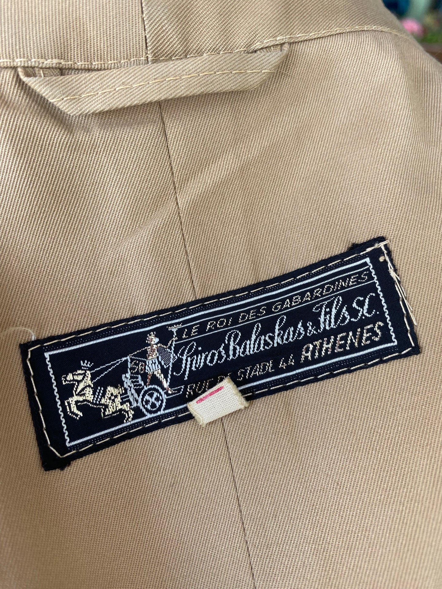 Trench anni ‘70 classico - TG. 46/48