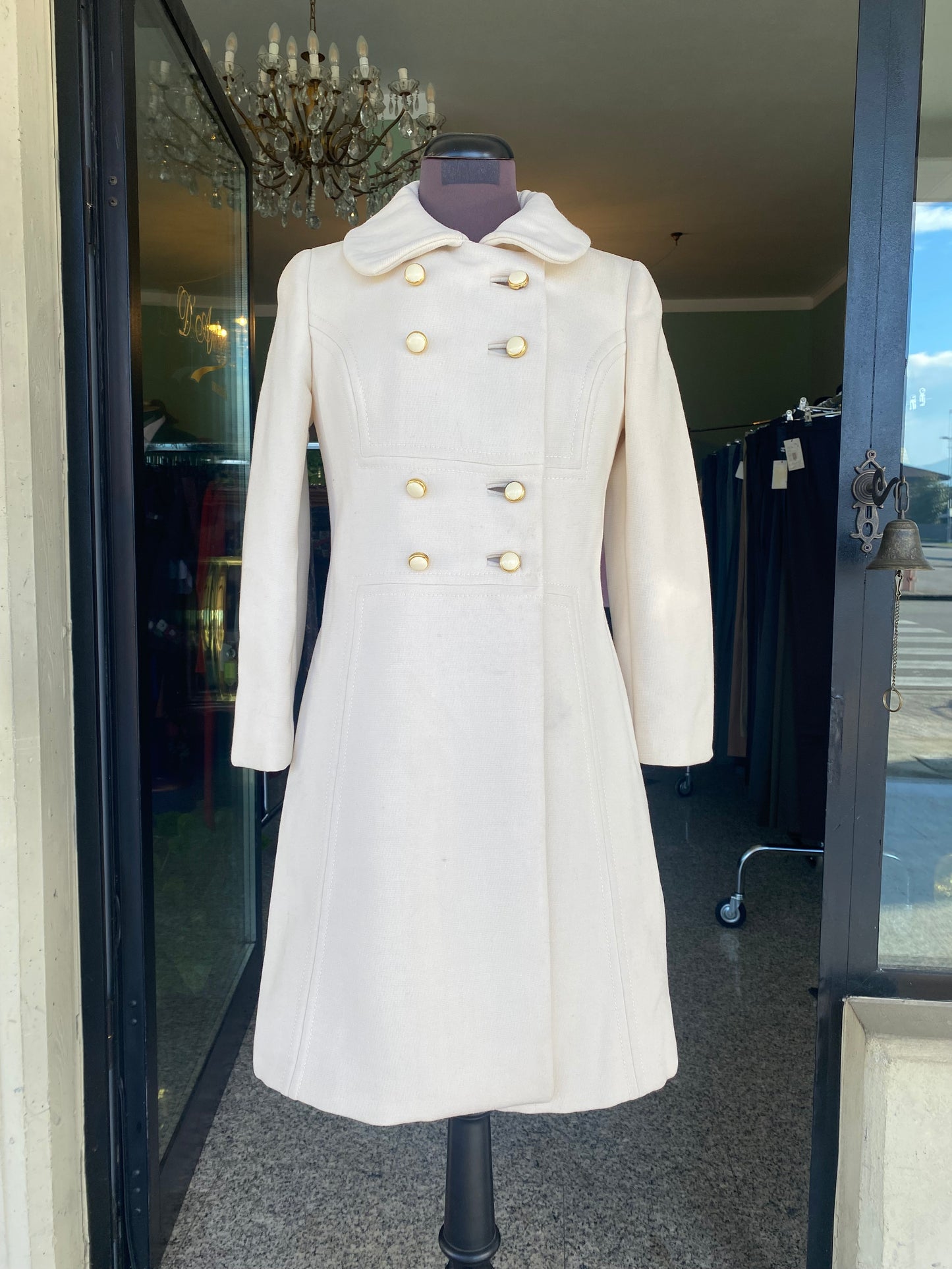 Cappotto anni ‘60 bianco