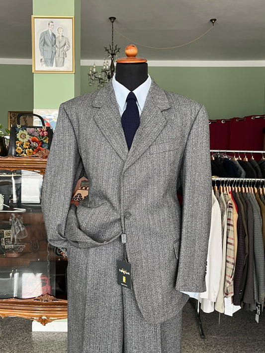 Completo anni '90 tweed NOS tg. 54 drop 4