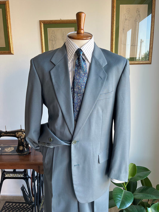 Completo anni '80 azzurro Tiffany