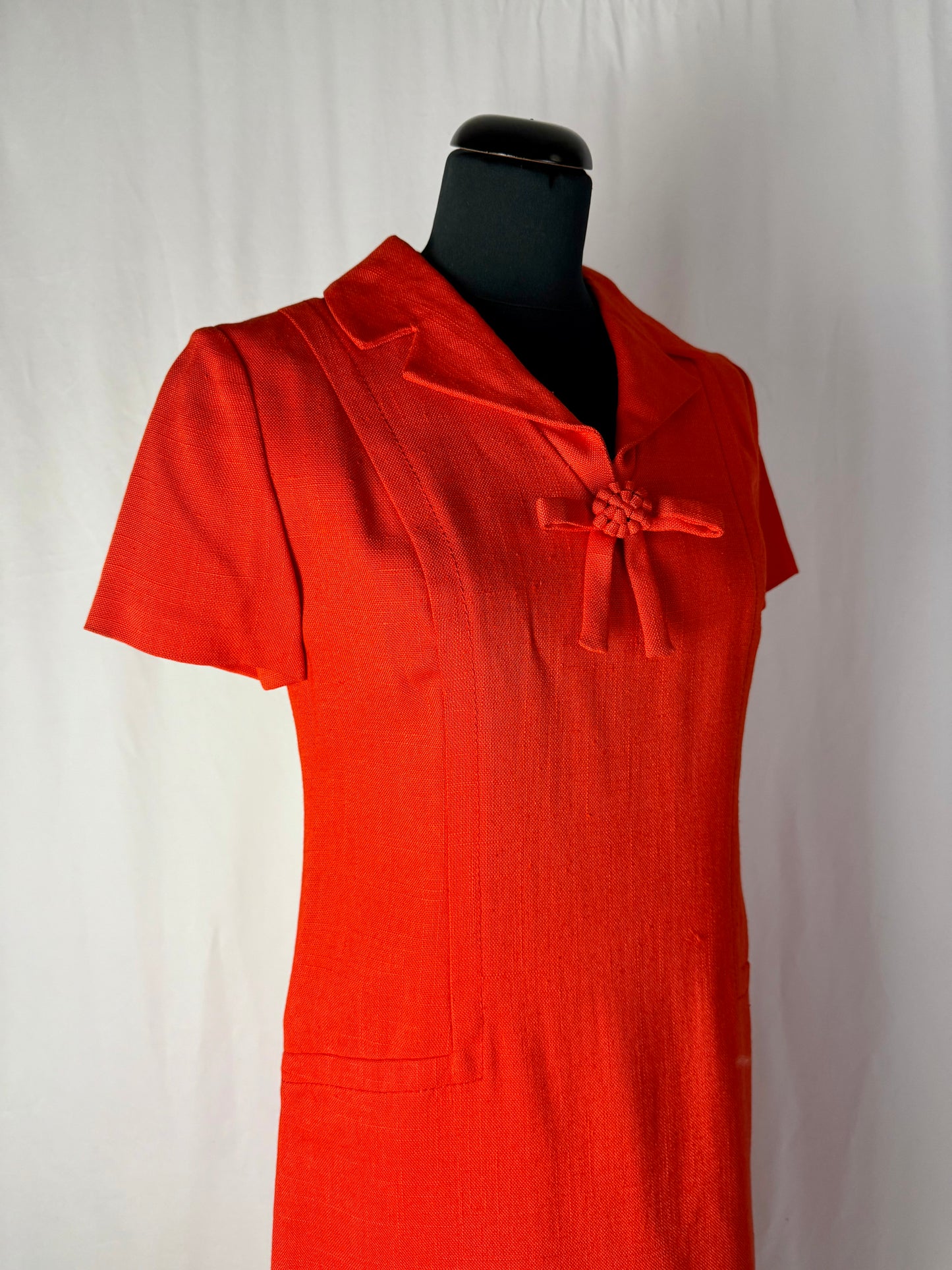 Abito anni ‘60 rosso scarlatto - TG. 42