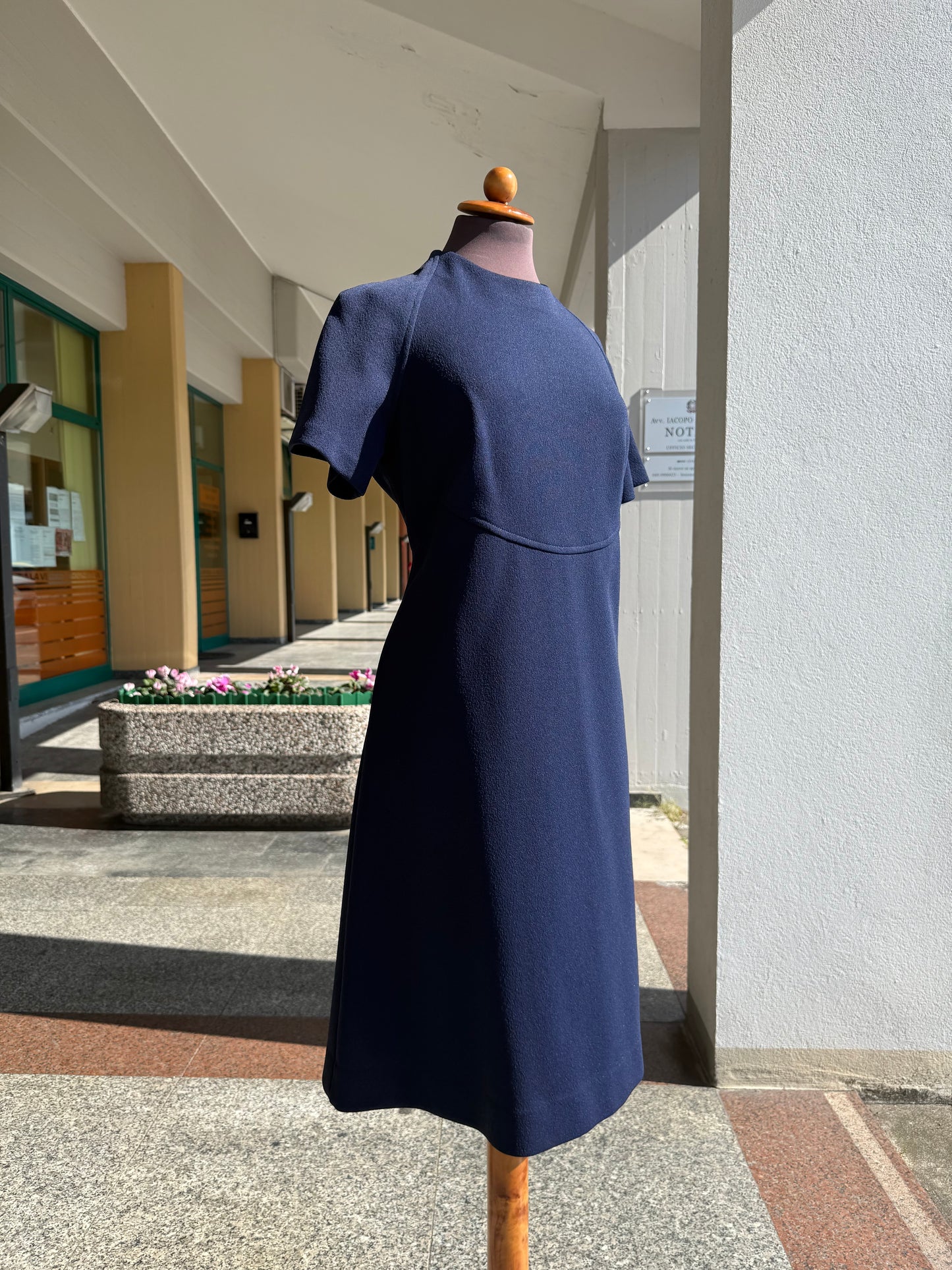 Abito anni ‘60 blu NOS - TG. 44/46