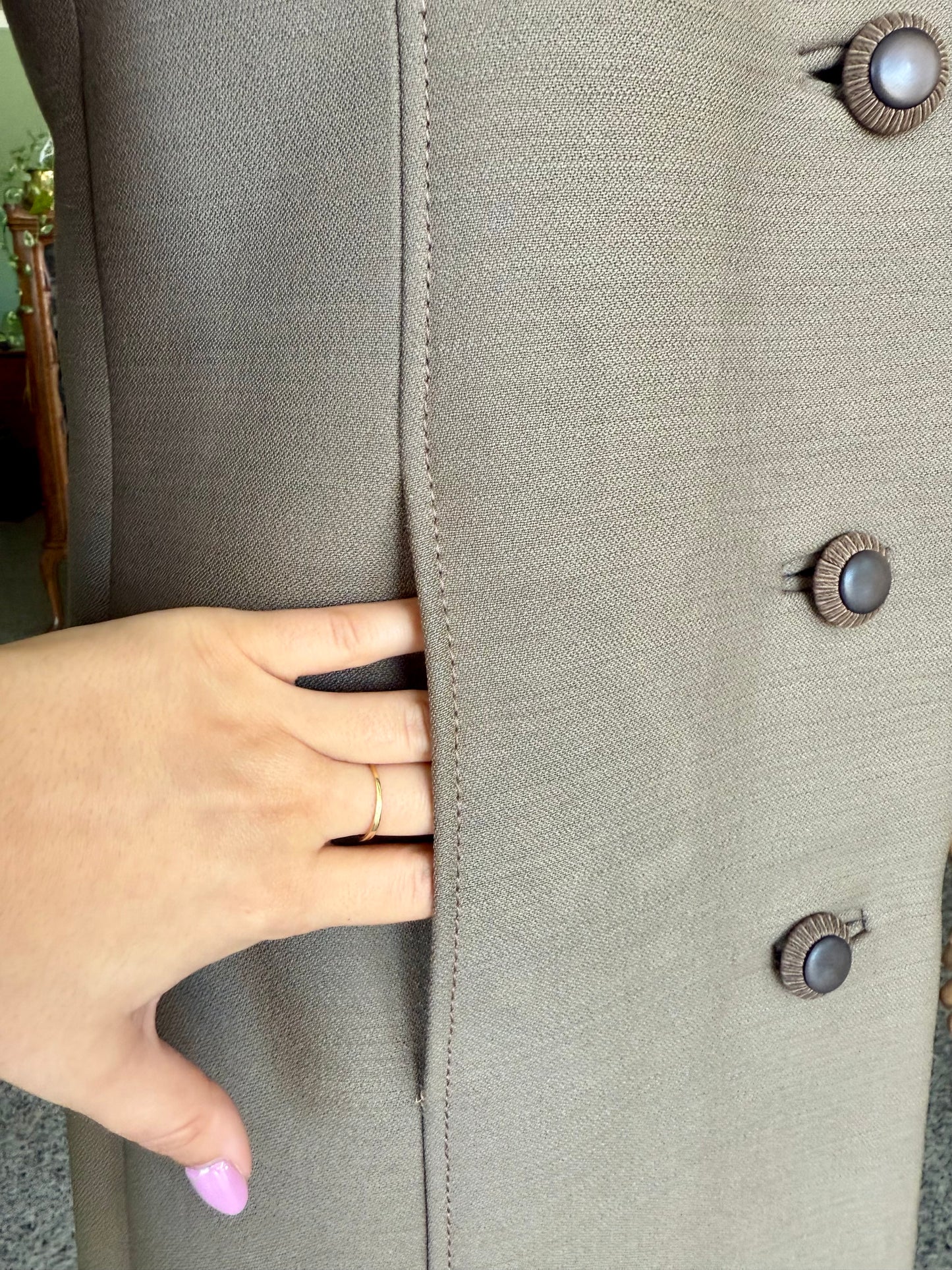 Cappotto anni ‘60 sartoriale - TG. 40/42