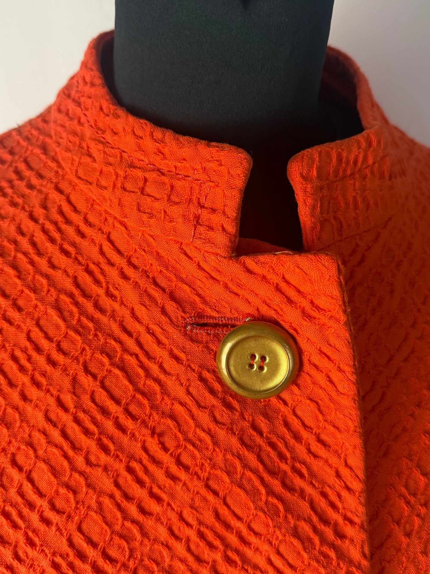 Cappotto anni ‘60 arancione - TG. 40/42